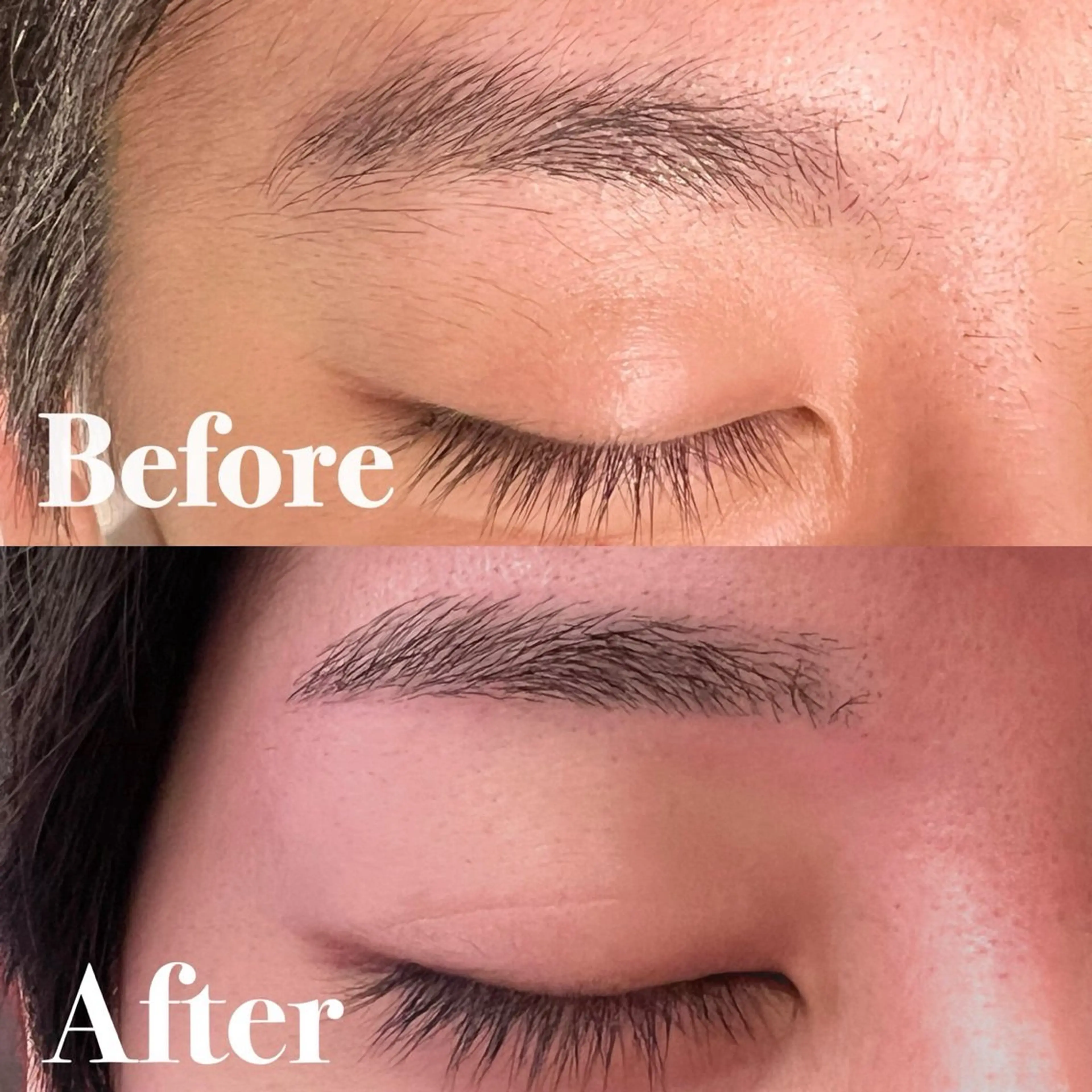 美眉スタイリング🩶(眉wax+眉カット+眉メイク)の写真