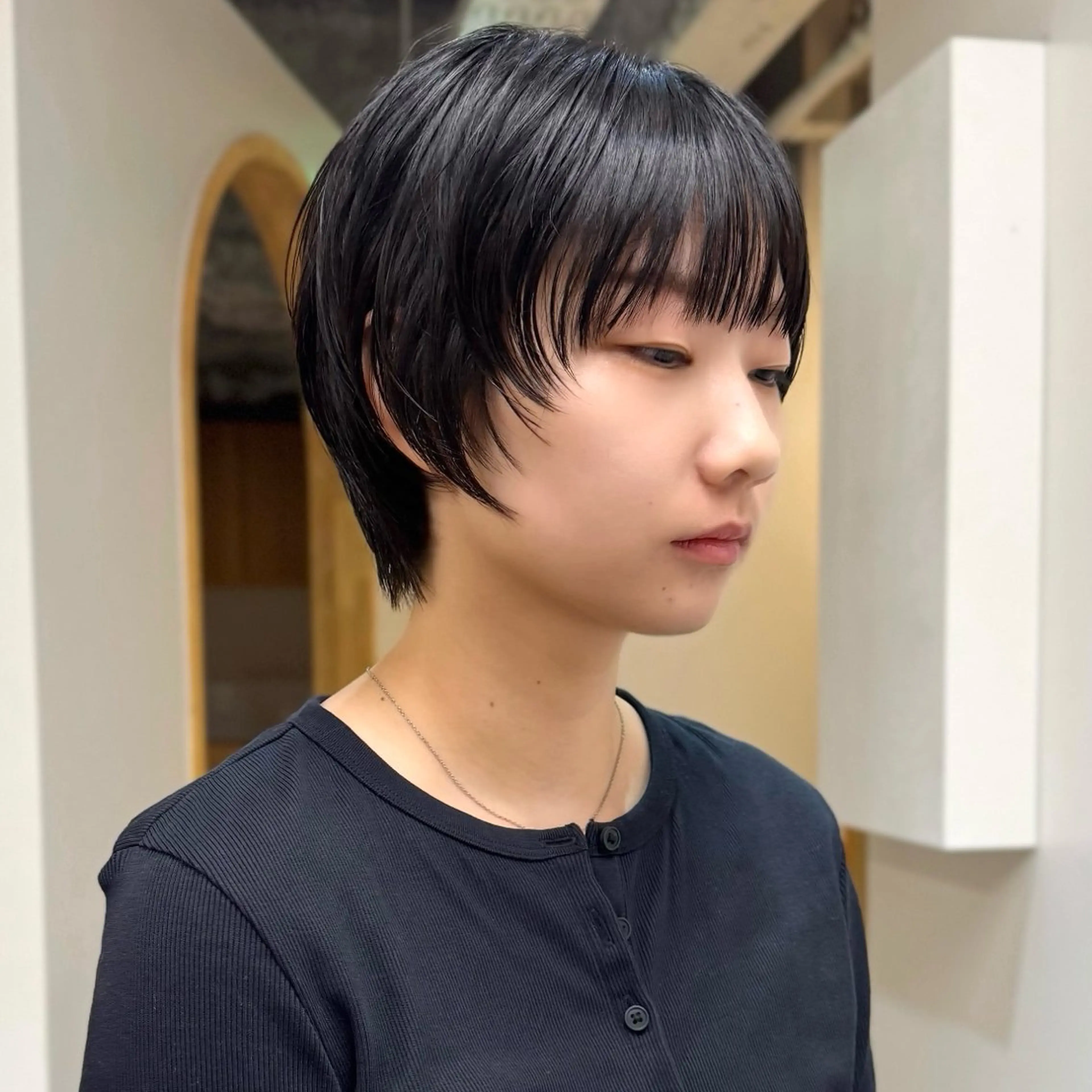 ショート ボブ/ショ ート/タカダアスミのヘアスタイル