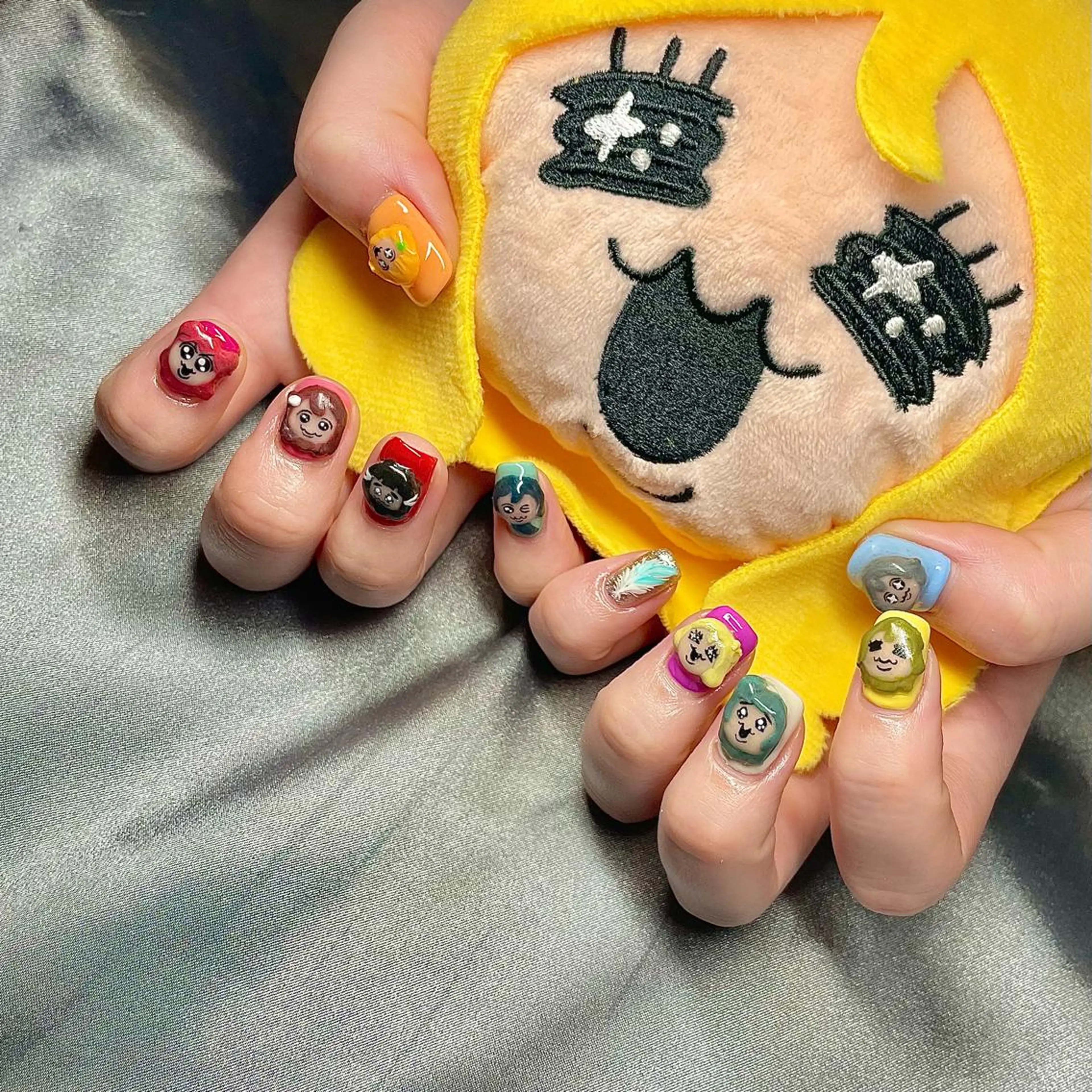 ショート カラー パーマ ヘアアレンジ メンズ キッズ ネイル マツエク・マツパ アイブロウ nail&eye Aoのマツエク・マツパデザイン