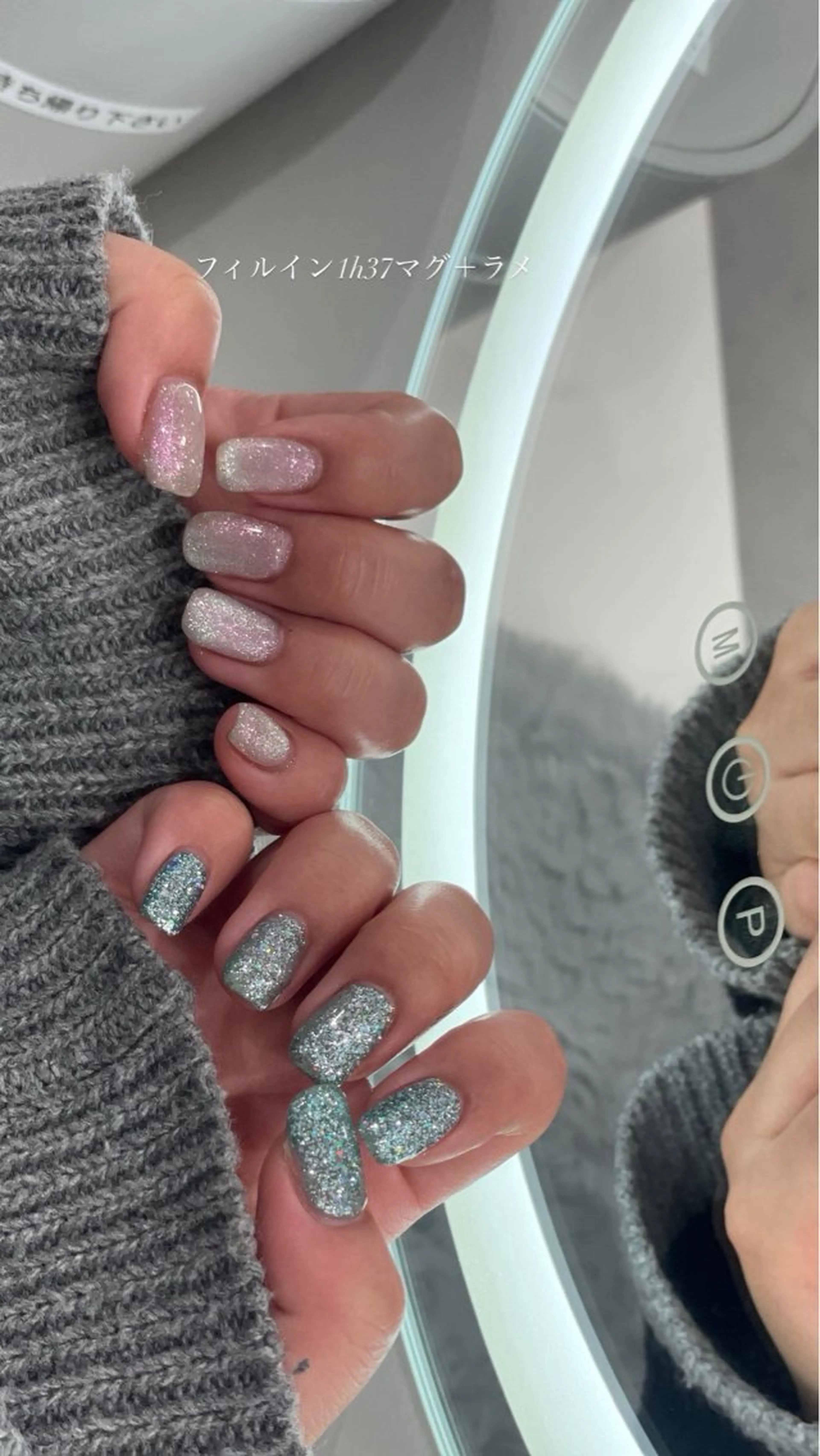 ネイル アートネイル プラチナムドール栄 airiのネイルデザイン