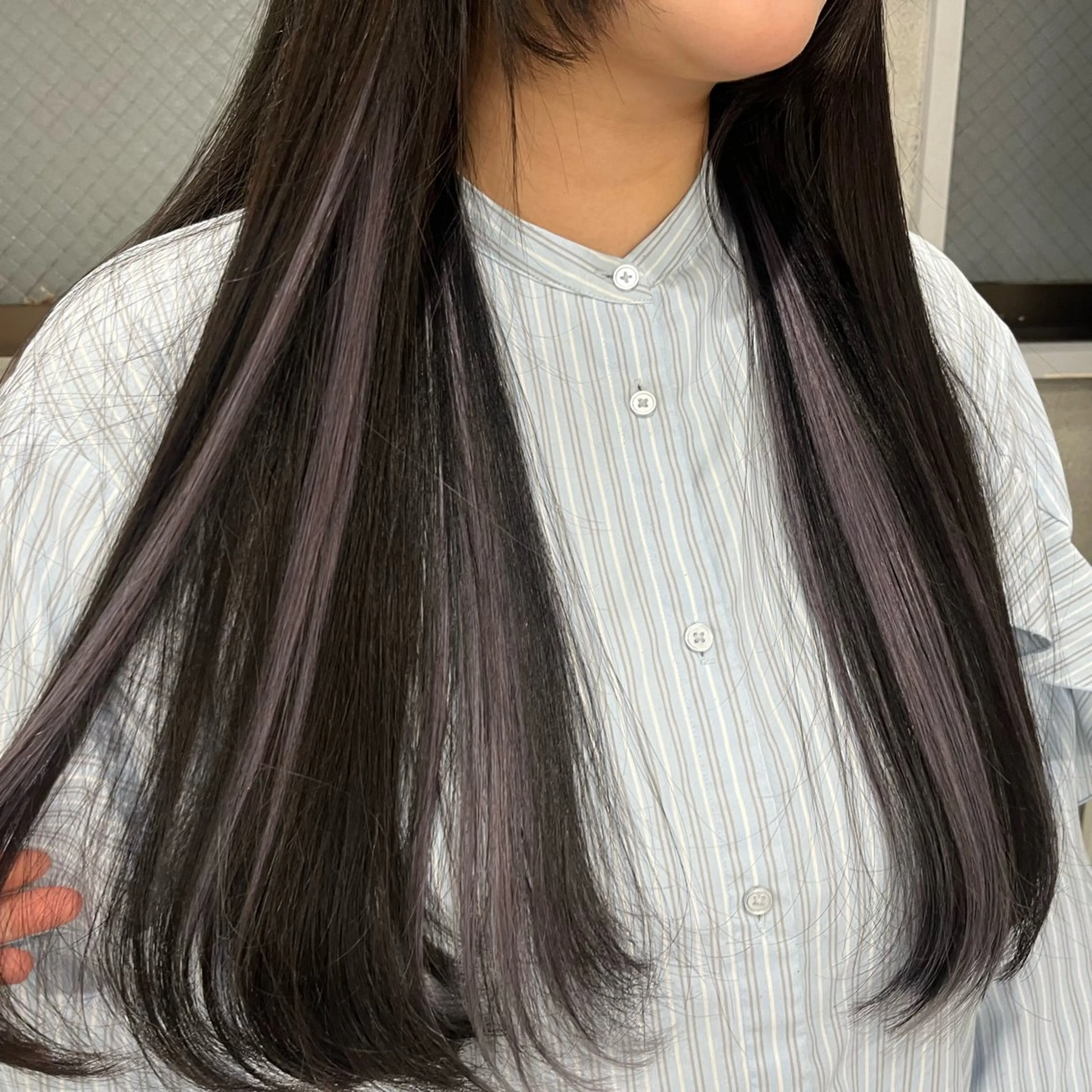 ロング エクステ りおな/エクステ /ミルクティーカラーのヘアスタイル