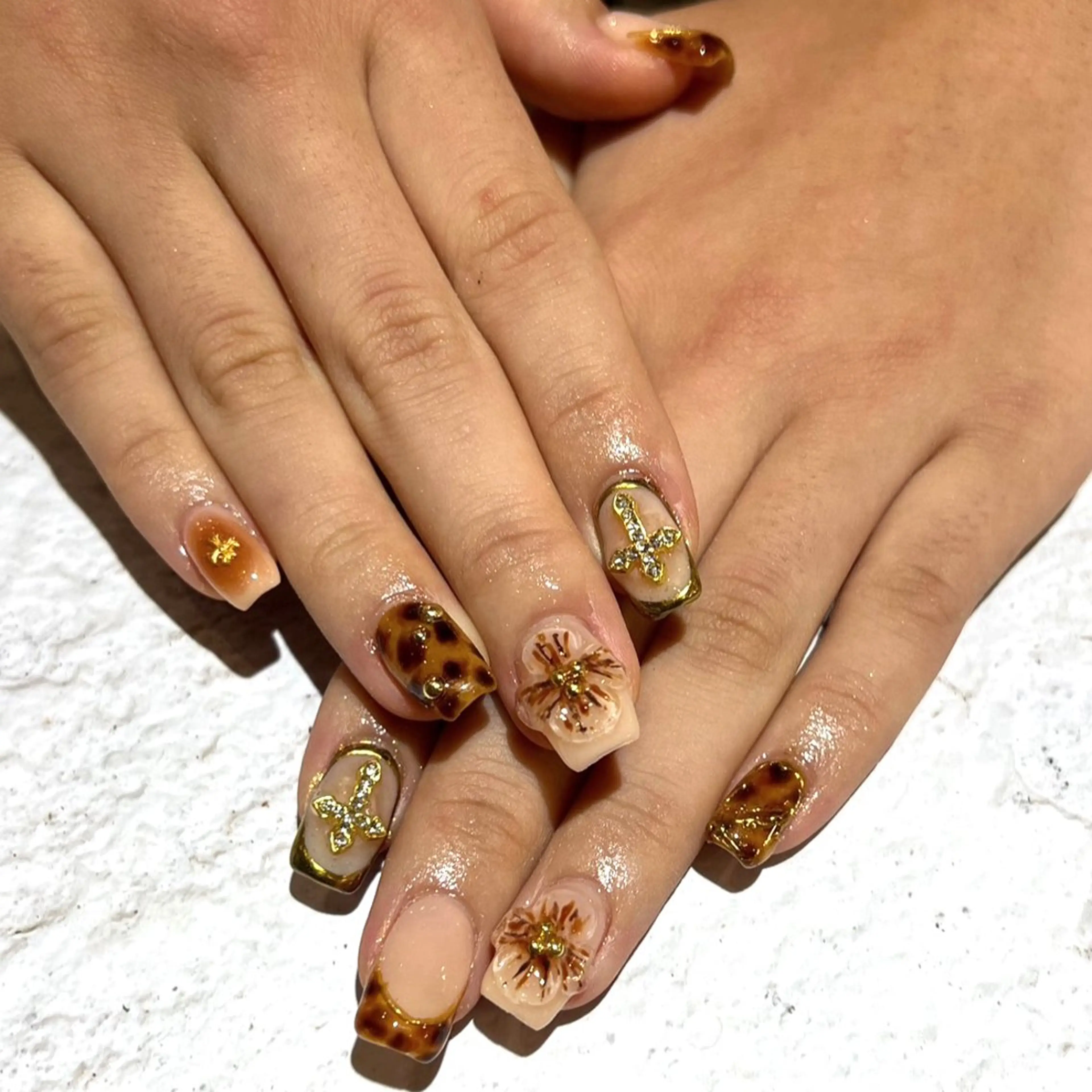 ネイル アートネイル 持ち込み AYA NAILZ. & Eyelash所属・小野 あやのネイルデザイン