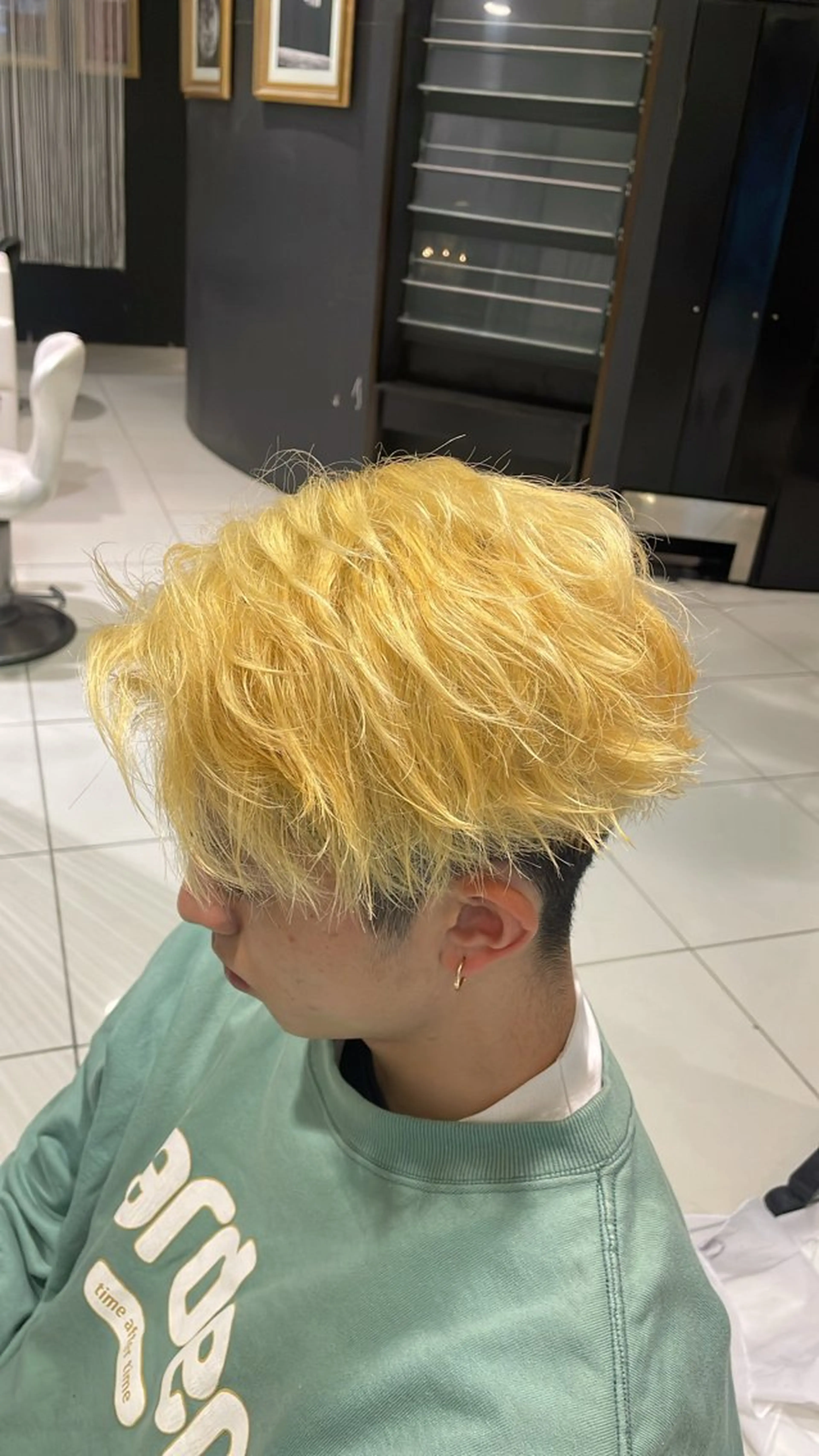 カラー メンズ 水谷 亮太のヘアスタイル