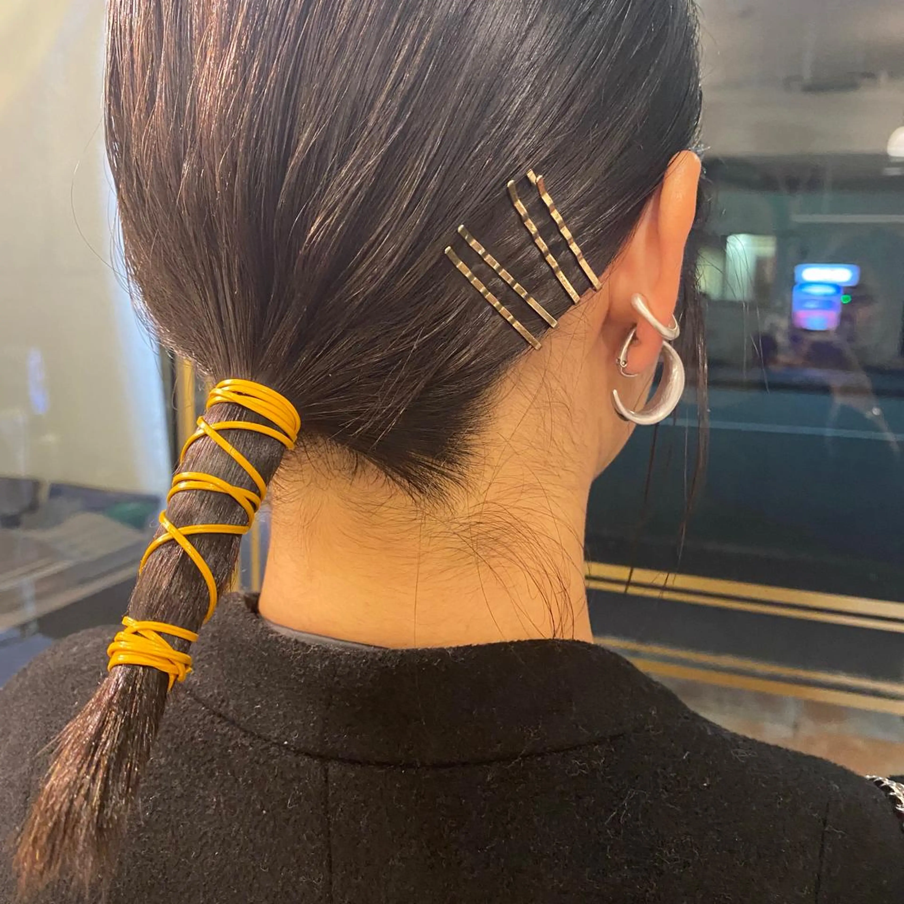 ショート カラー ヘアアレンジ マツエク・マツパ Kawaguchi Arisaのヘアスタイル