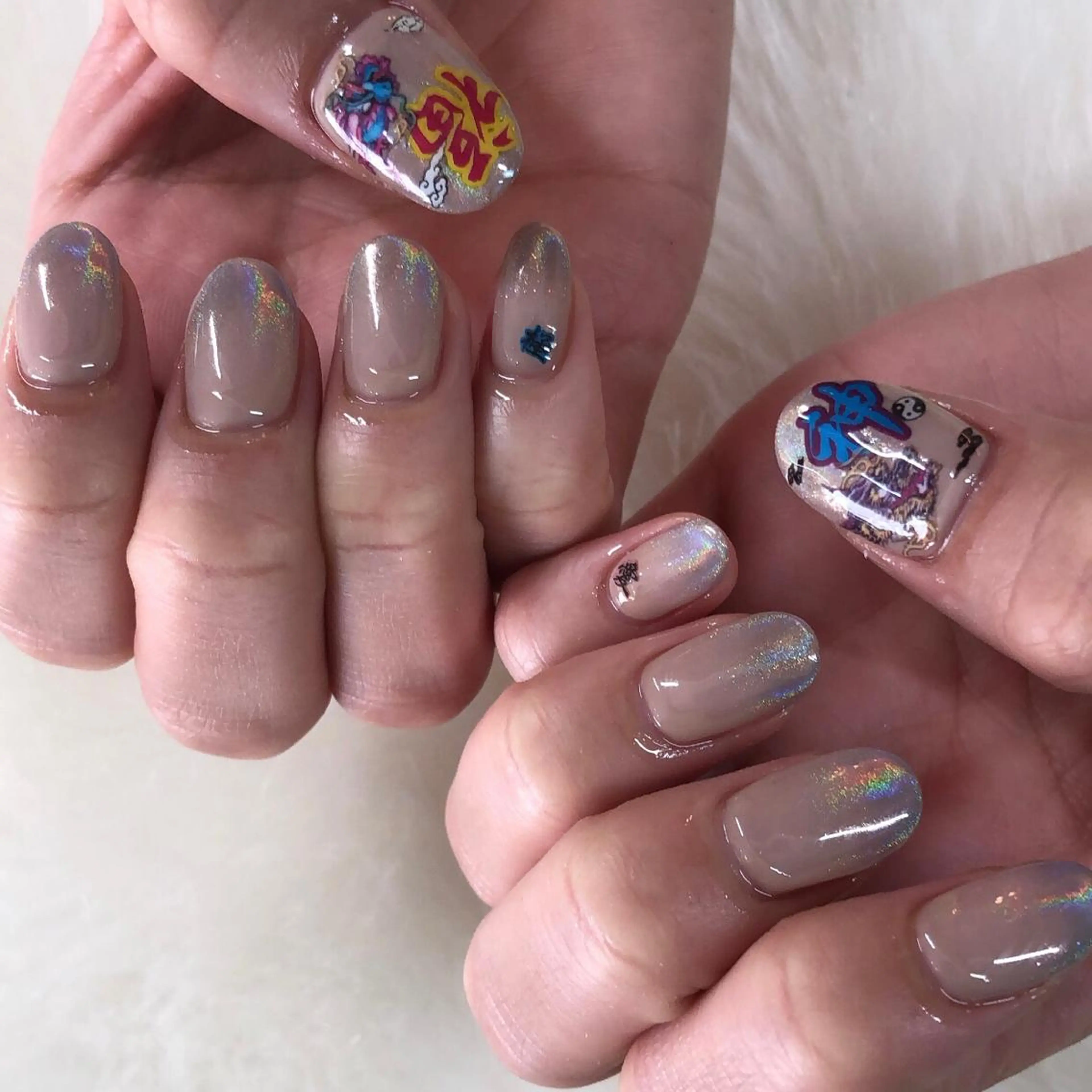 ネイル ハンドネイル フットネイル ハンドケア Nes.Nail所属・Miyagi Asamiのネイルデザイン