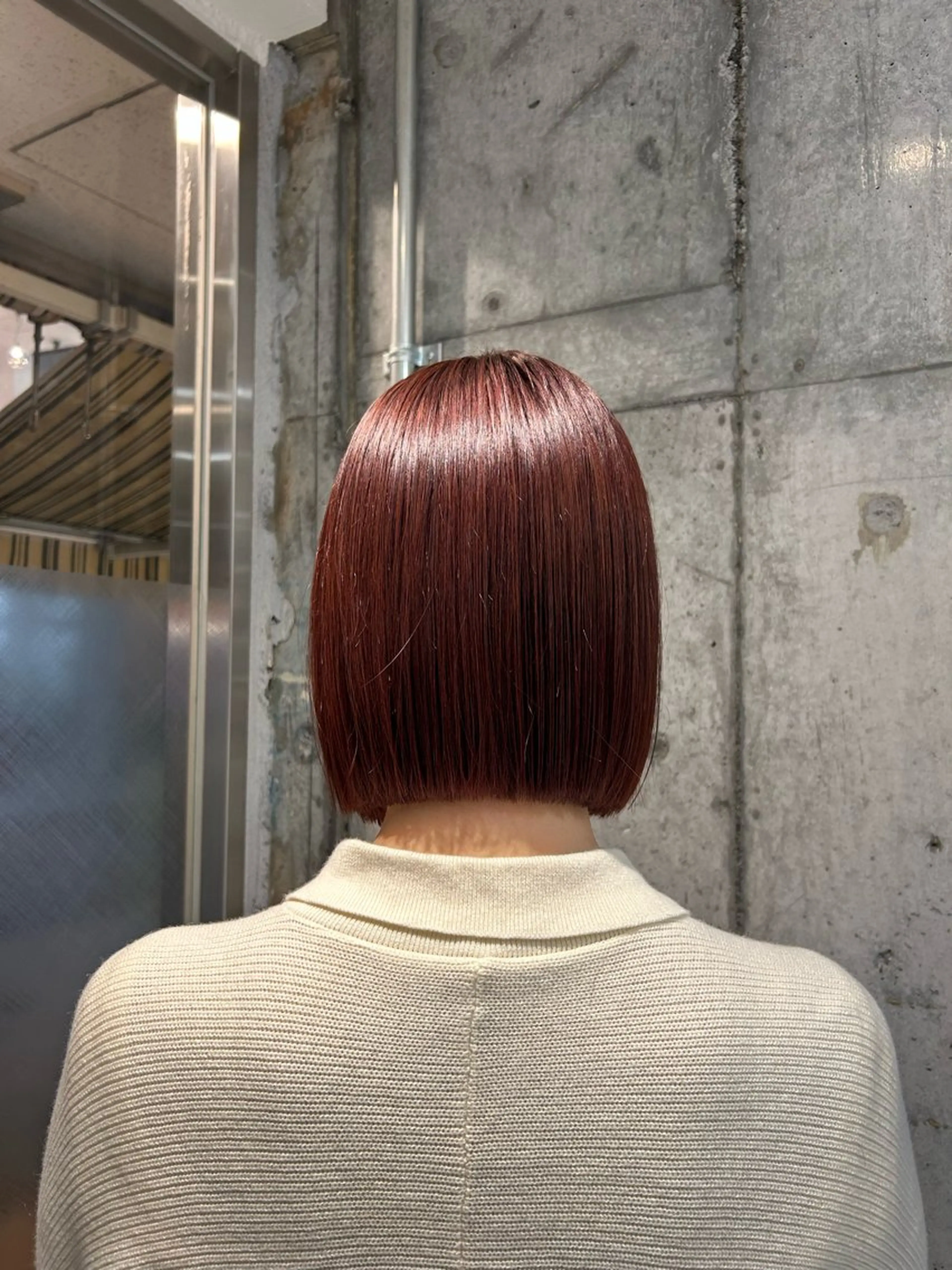 ショート カラー カット ヘアカラー トリートメント 🦖ミニボブ/ボブ /MOEKA🦕のヘアスタイル