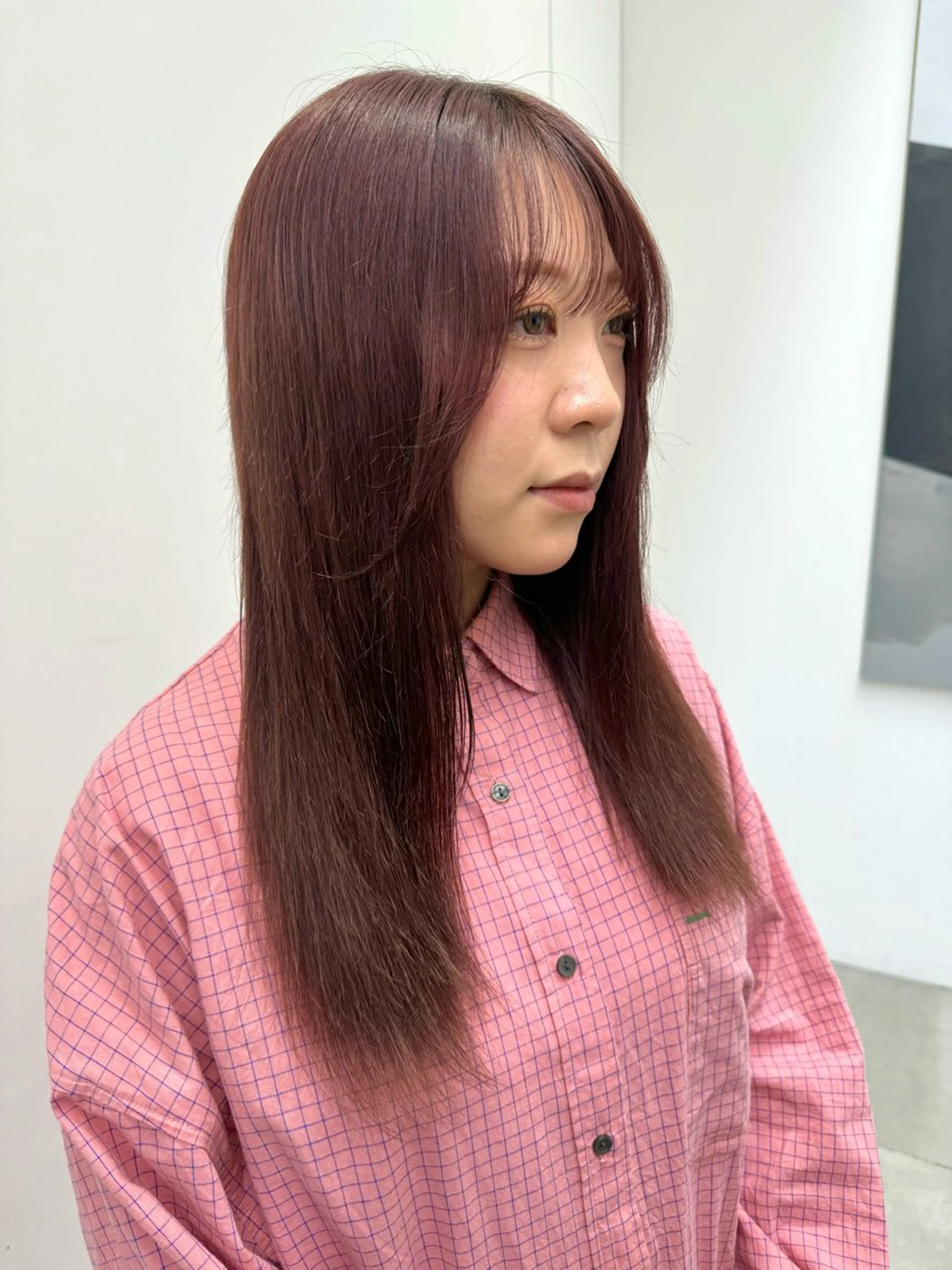 カラー ひかり／ショート ／似合わせカットのヘアスタイル