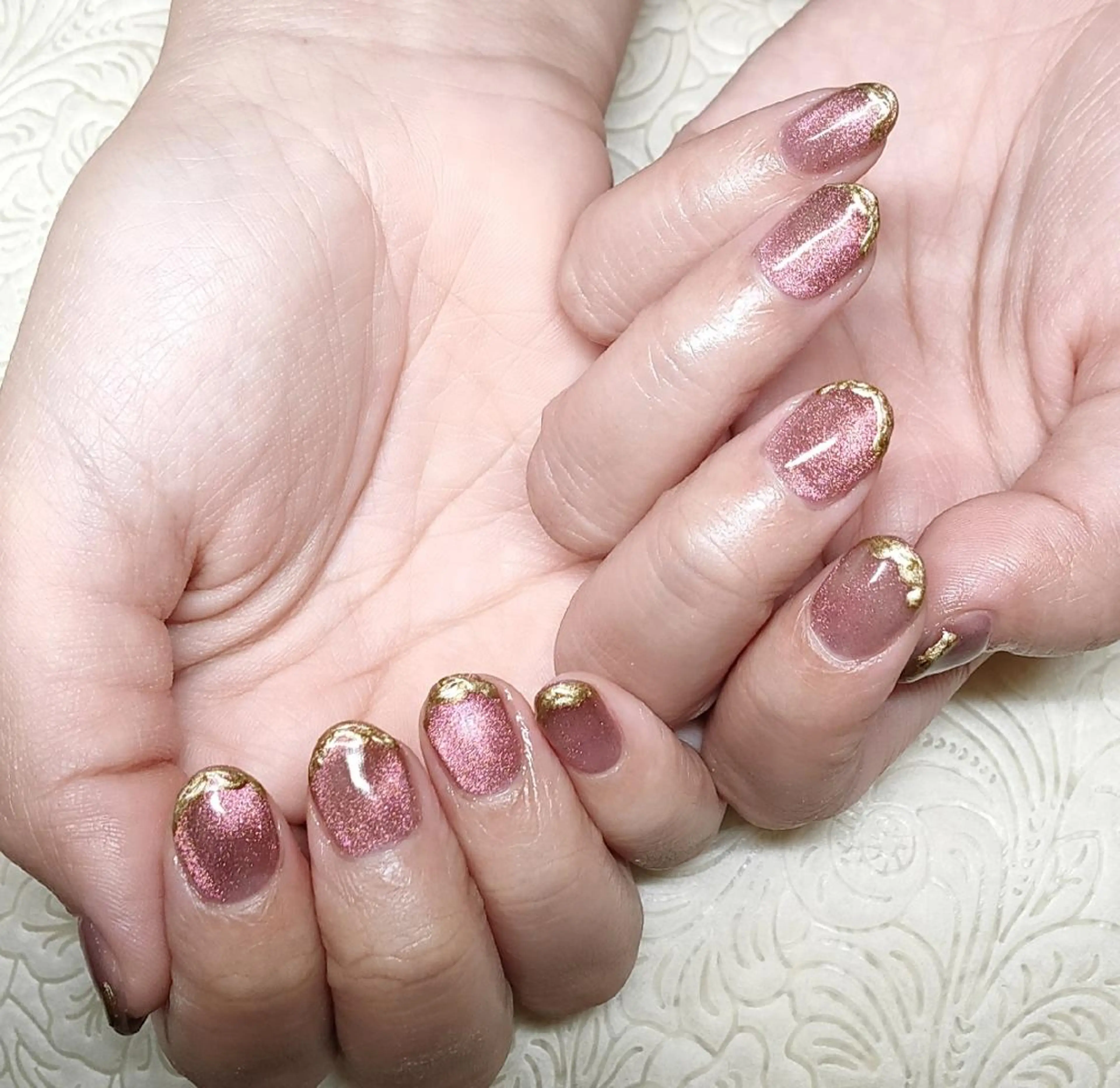 ネイル マグネットネイル ハンドネイル ハンドケア private nailsalonのネイルデザイン