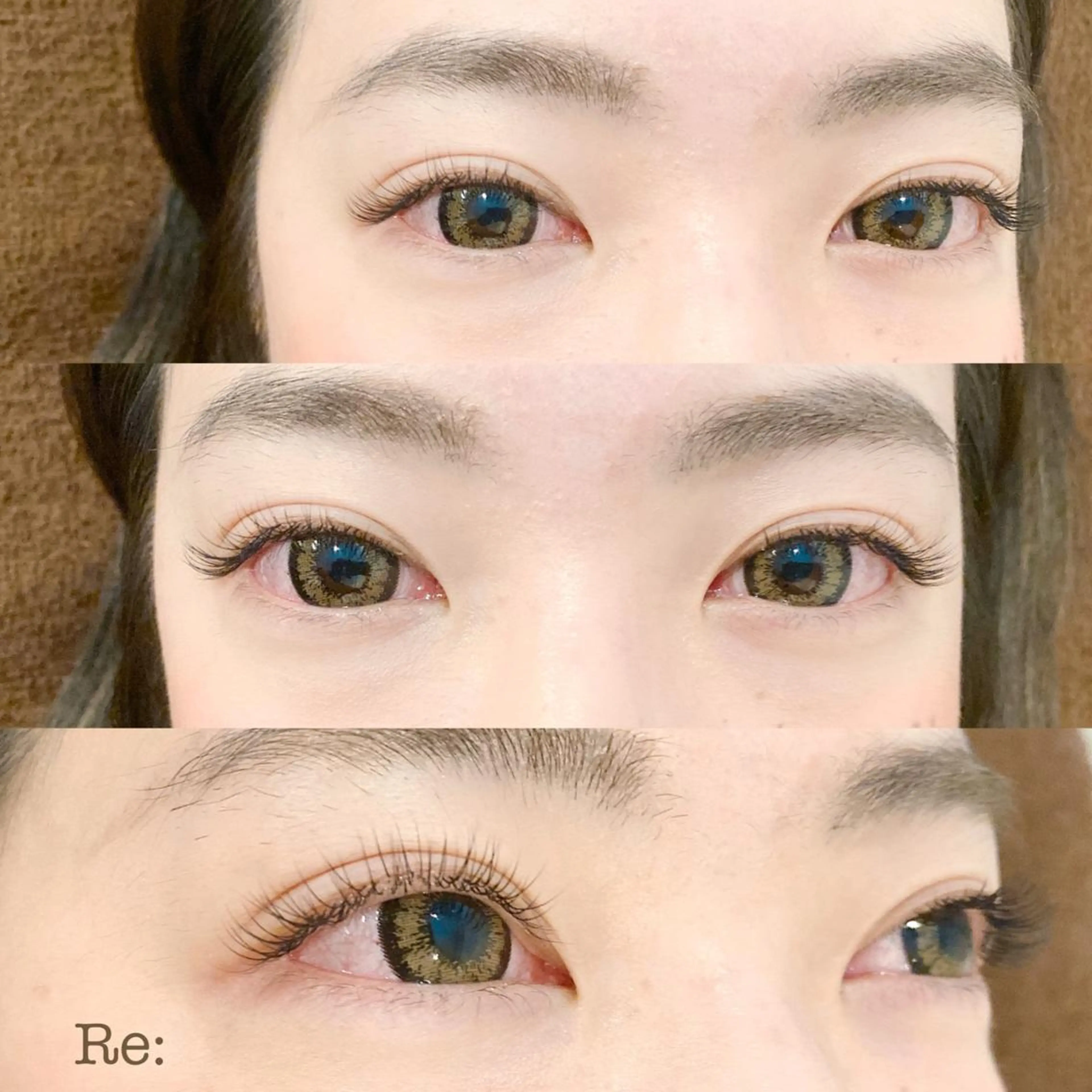 マツエク・マツパ Lash Re：のマツエク・マツパデザイン