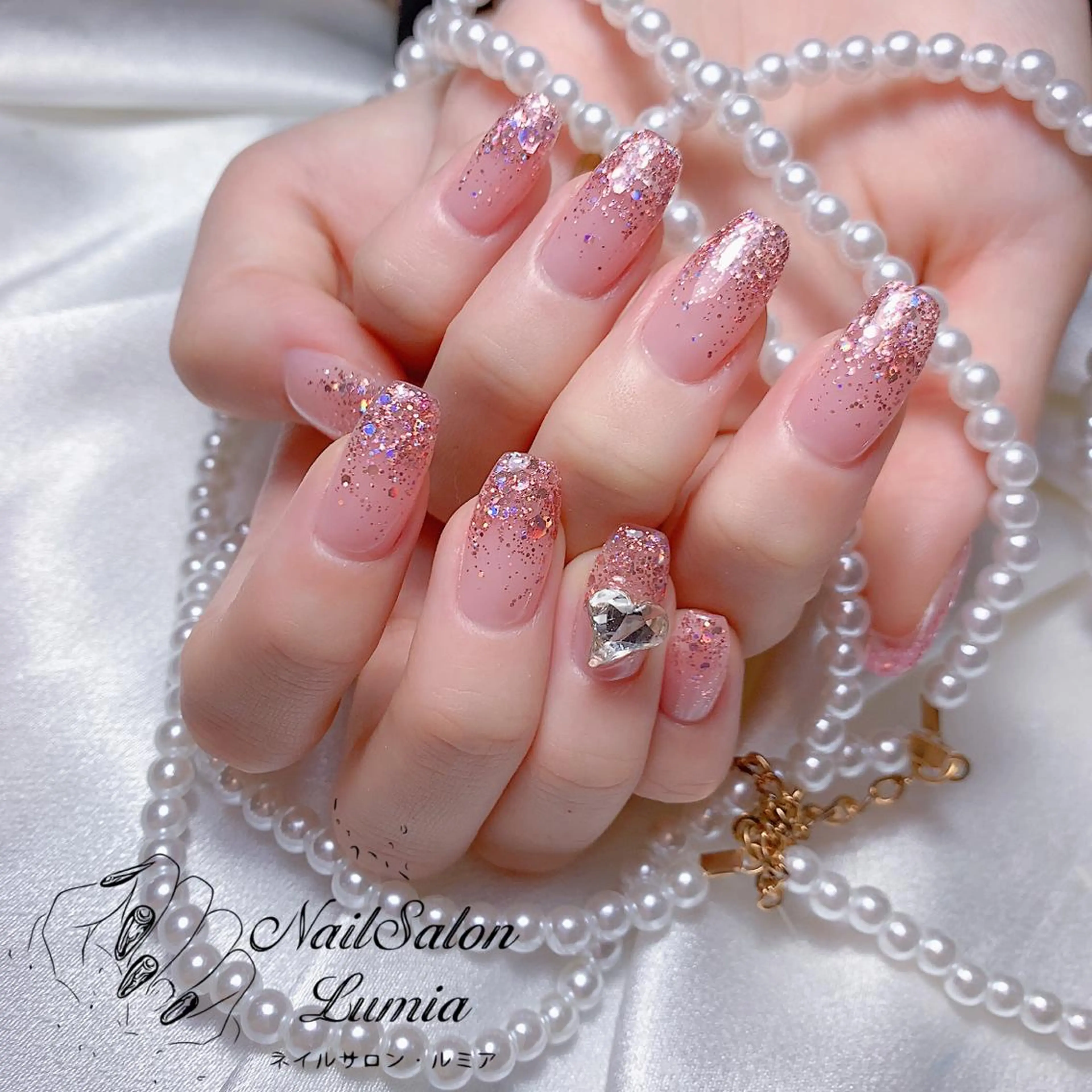ネイル ハンドネイル ネイルサロン ルミア Lumia 店長のネイルデザイン