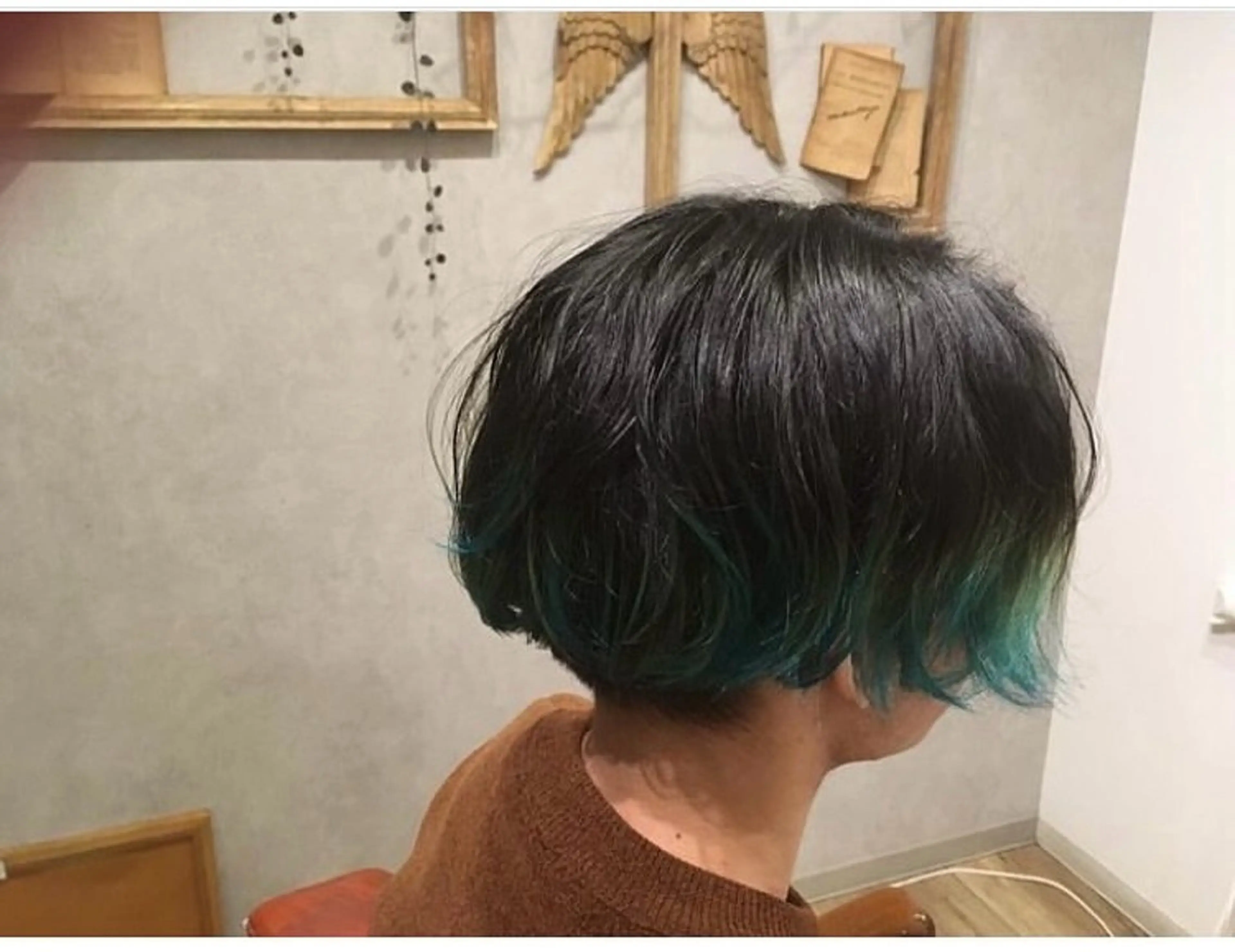 ショート カラー メンズ 清水 美香のヘアスタイル