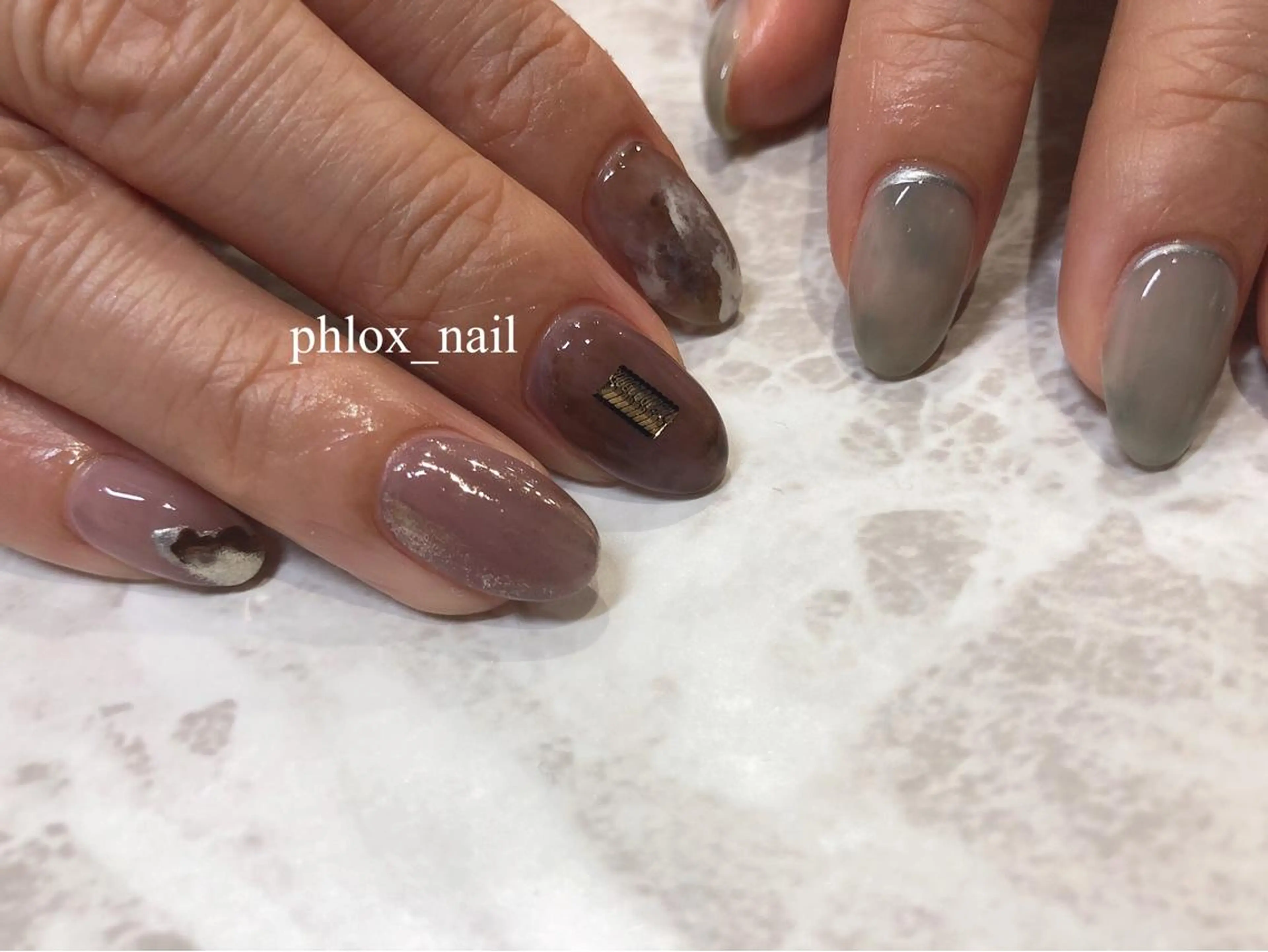 ネイル s/w ＿shokoのネイルデザイン