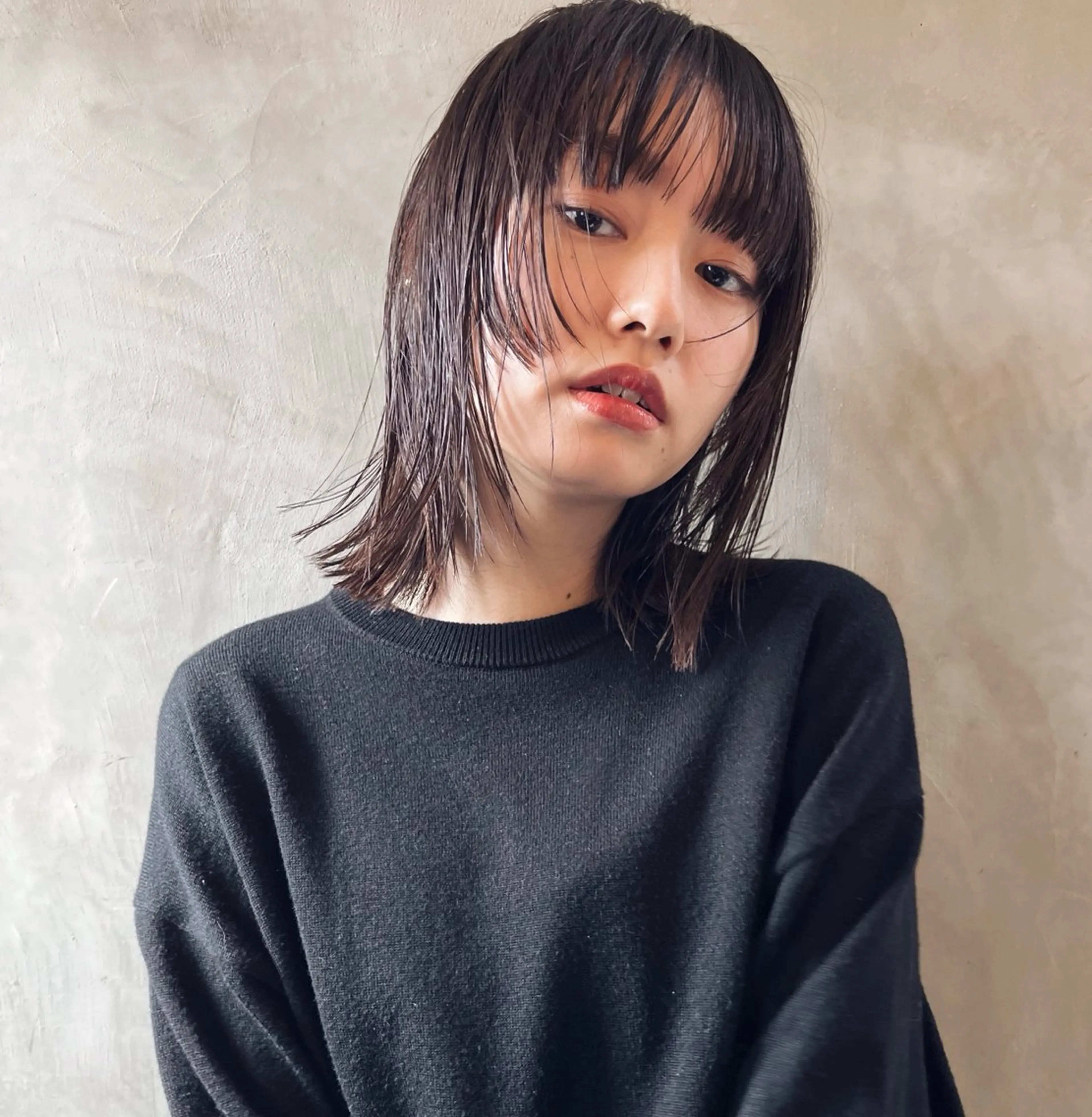 ミディアム カット ヘアカラー トリートメント ショート/ボブ 🌿柏原良亮のヘアスタイル