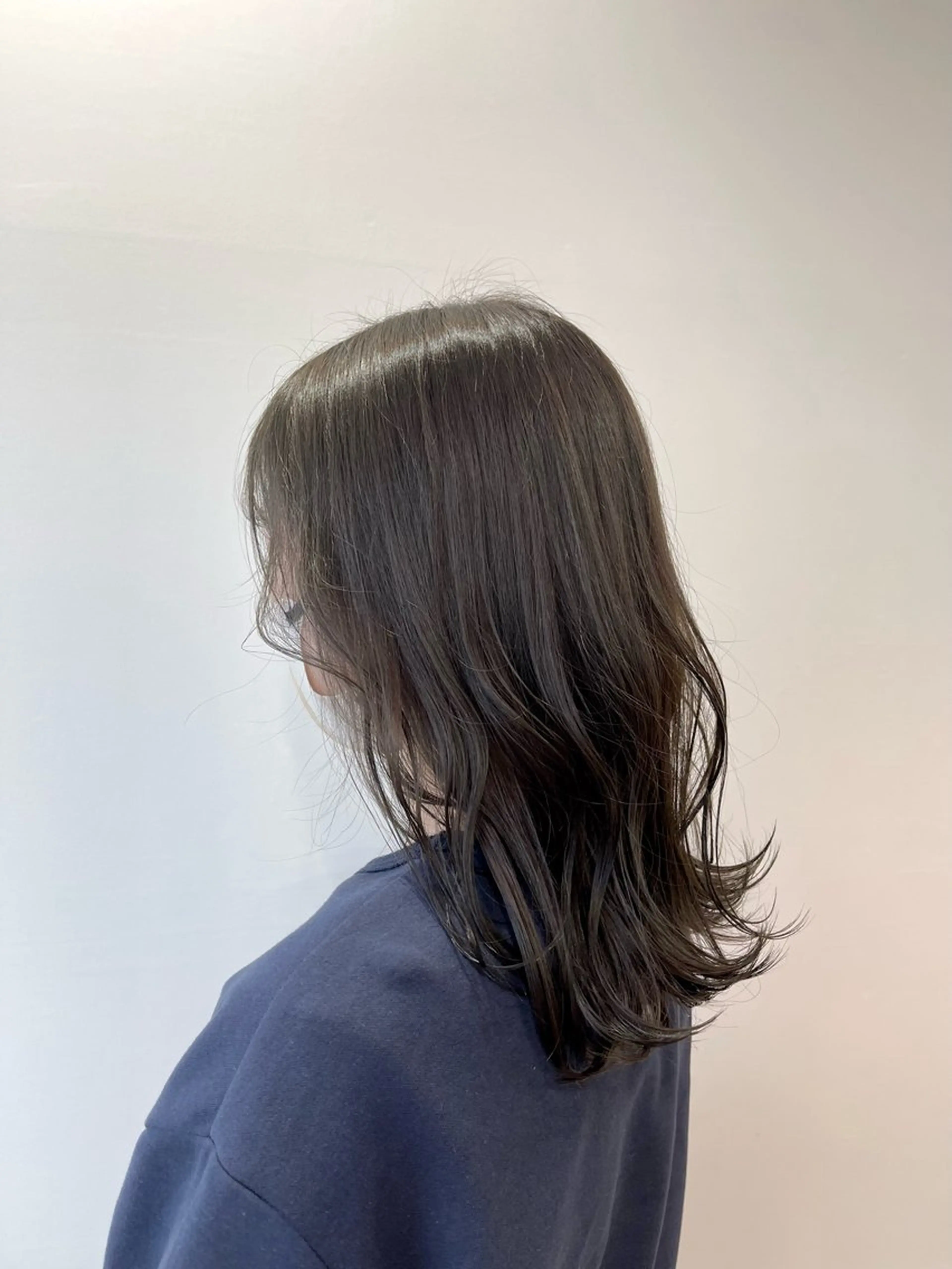 カラー グレージュ オリーブグレージュ オリーブグレー あゆみ /sopiのヘアスタイル