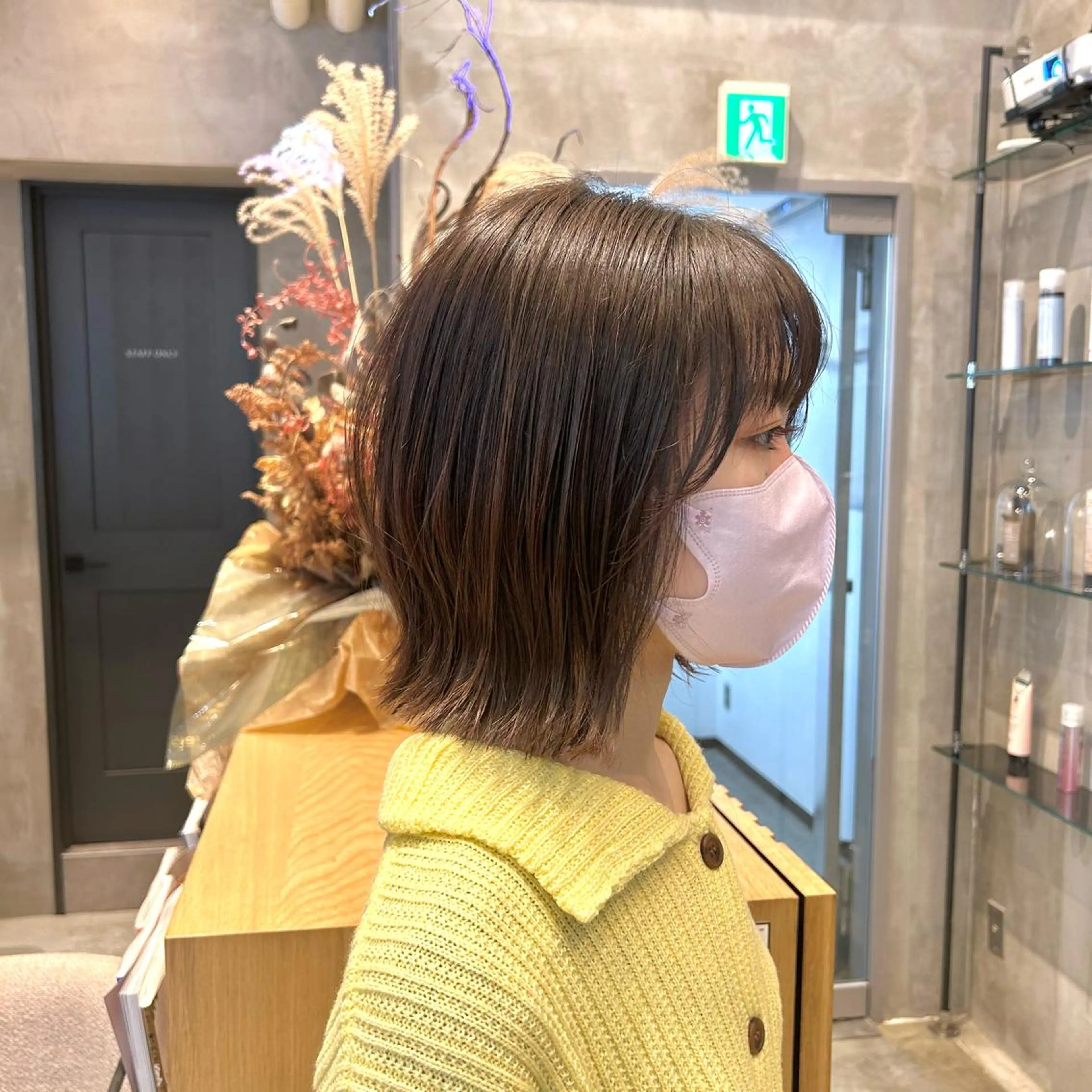 ショート 髪質改善 ANFINI所属・ボブ・レイヤー 田中 励也のヘアスタイル