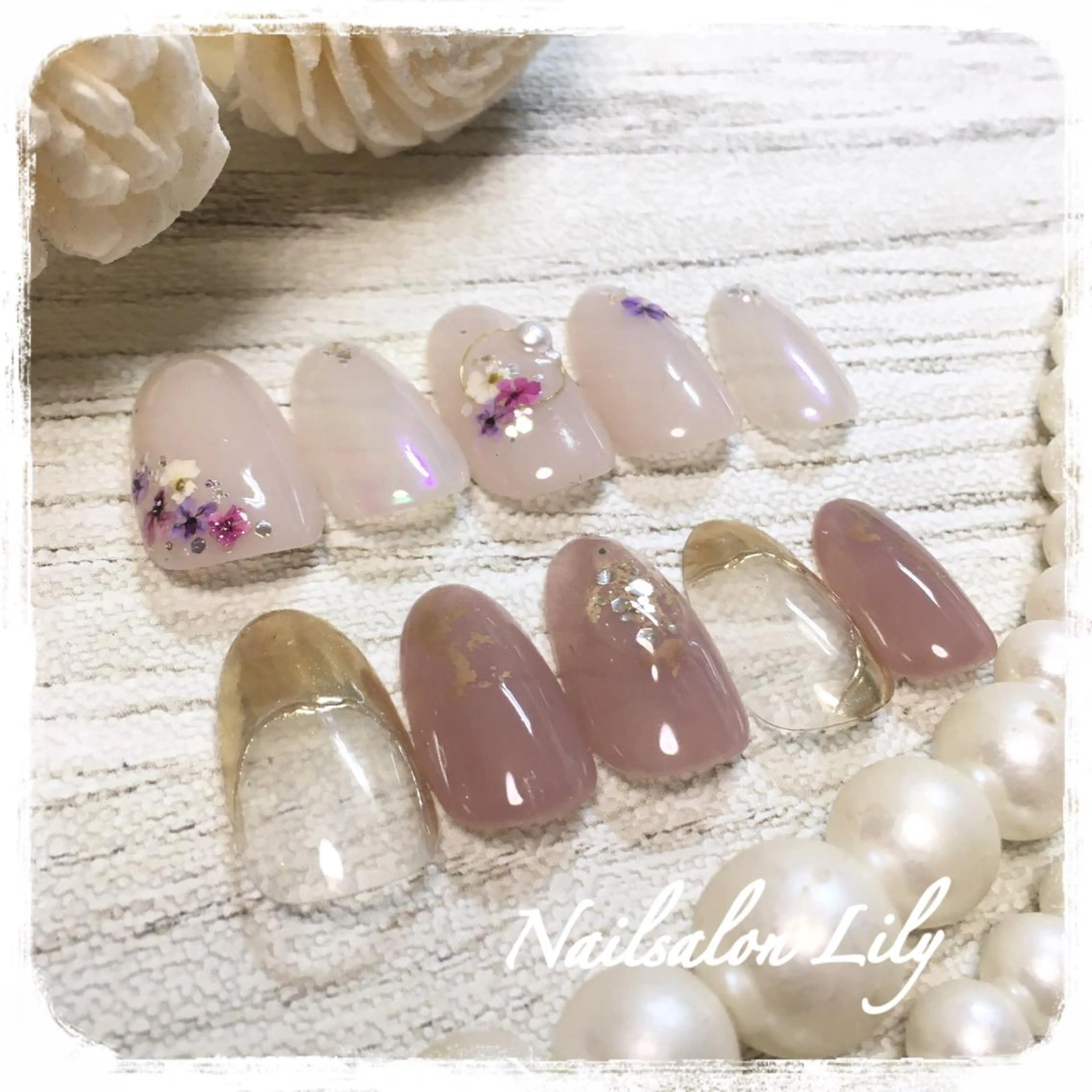 ネイル ハンドネイル Nailsalon Lilyのネイルデザイン