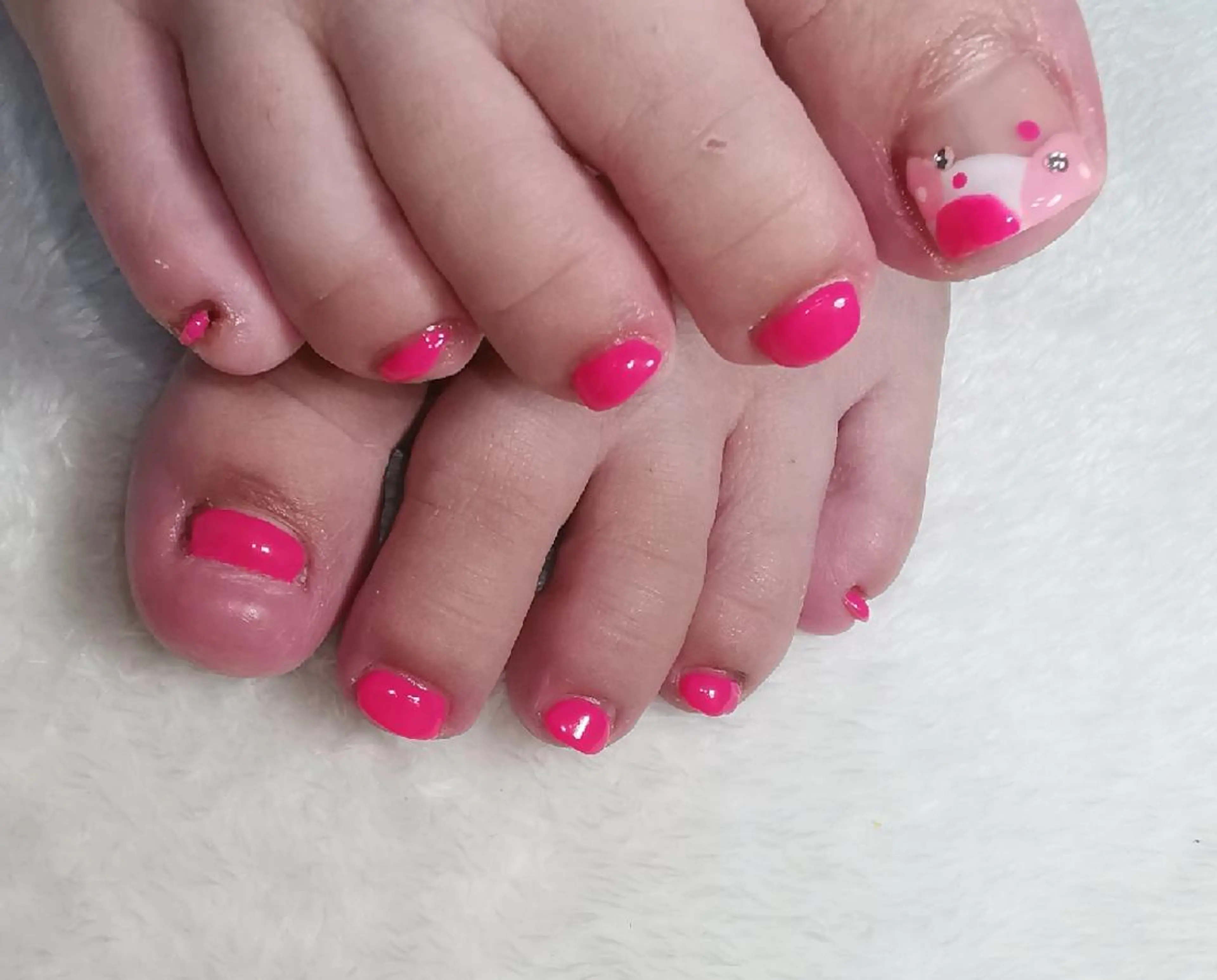 ネイル フレンチネイル フットネイル reve あやののネイルデザイン