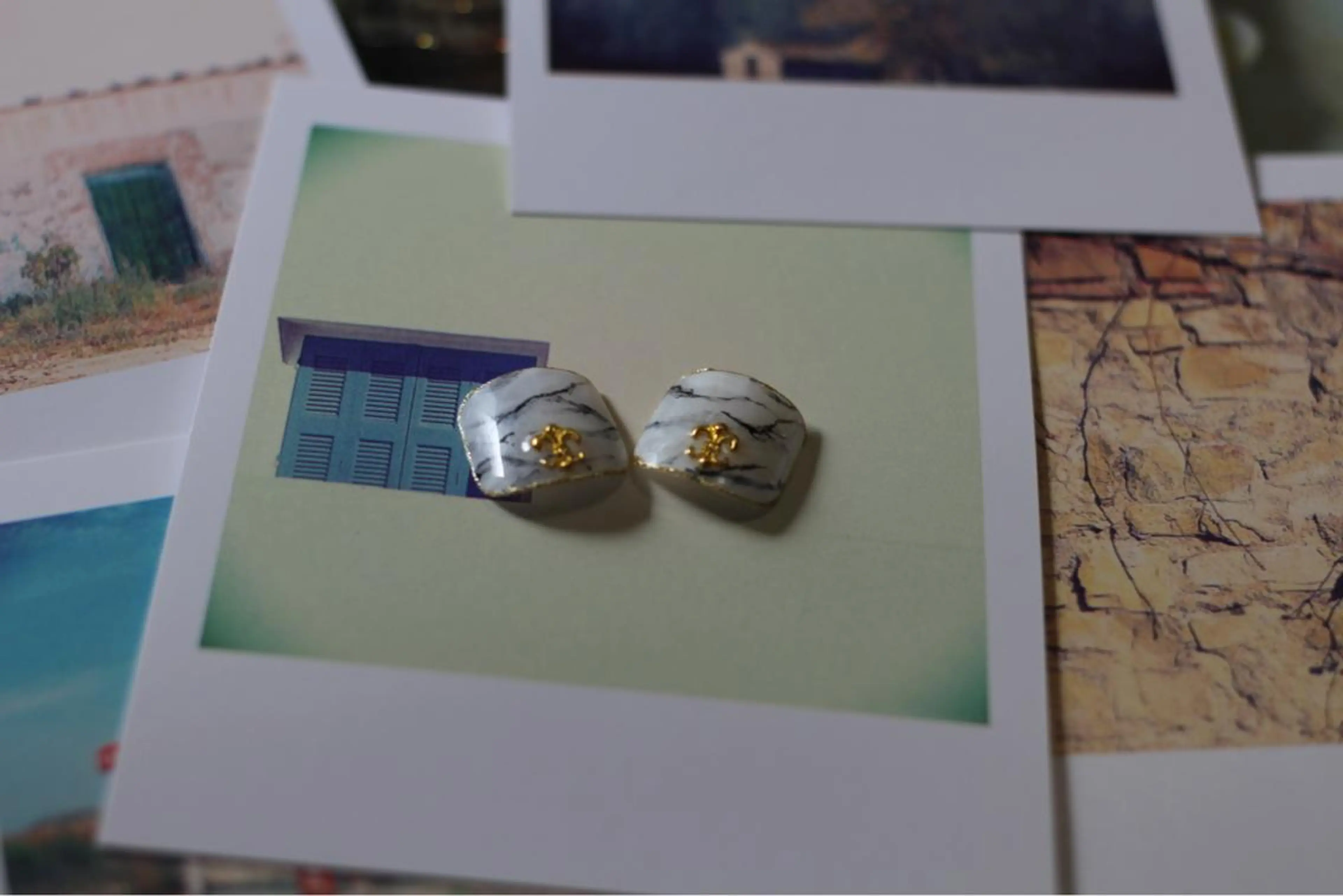 ネイル 大理石ネイル(マーブル) Negishi Akiのネイルデザイン