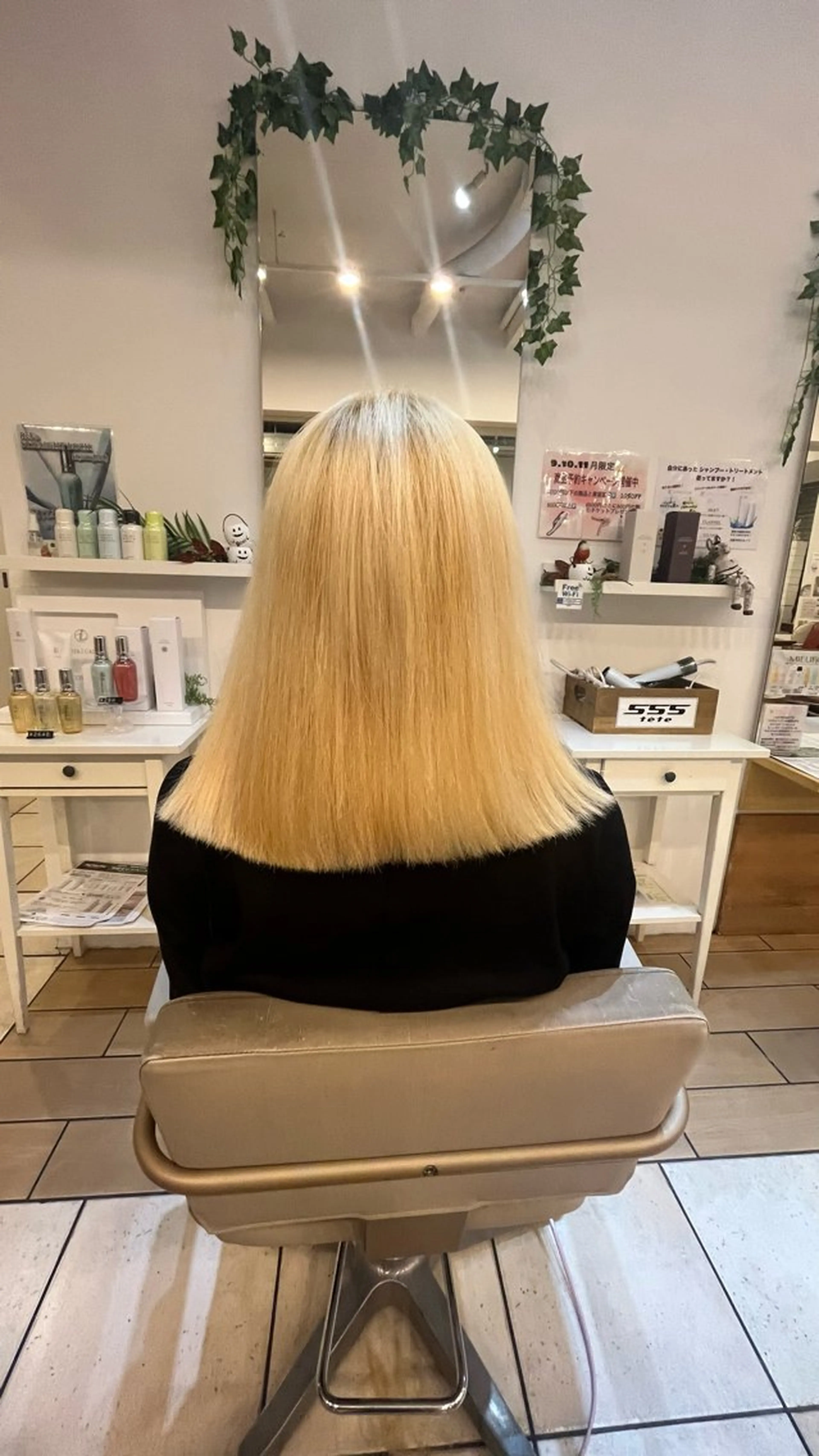 ミディアム 555tete所属・🐢Riona 🐢 555teteのヘアスタイル