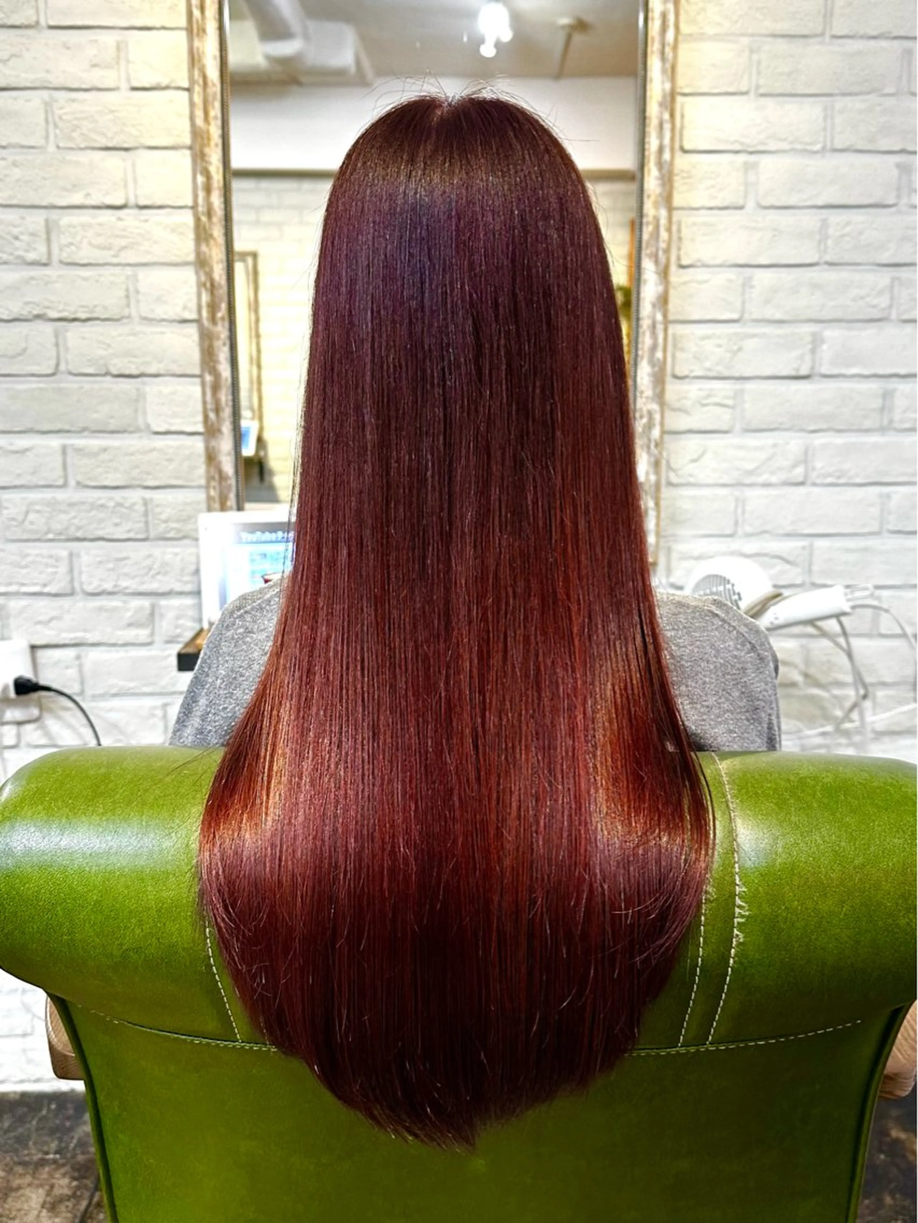 カラー レッドカラー hair living Liko池袋東口店所属・✨透明感カラー🌱 上村　舜のヘアスタイル