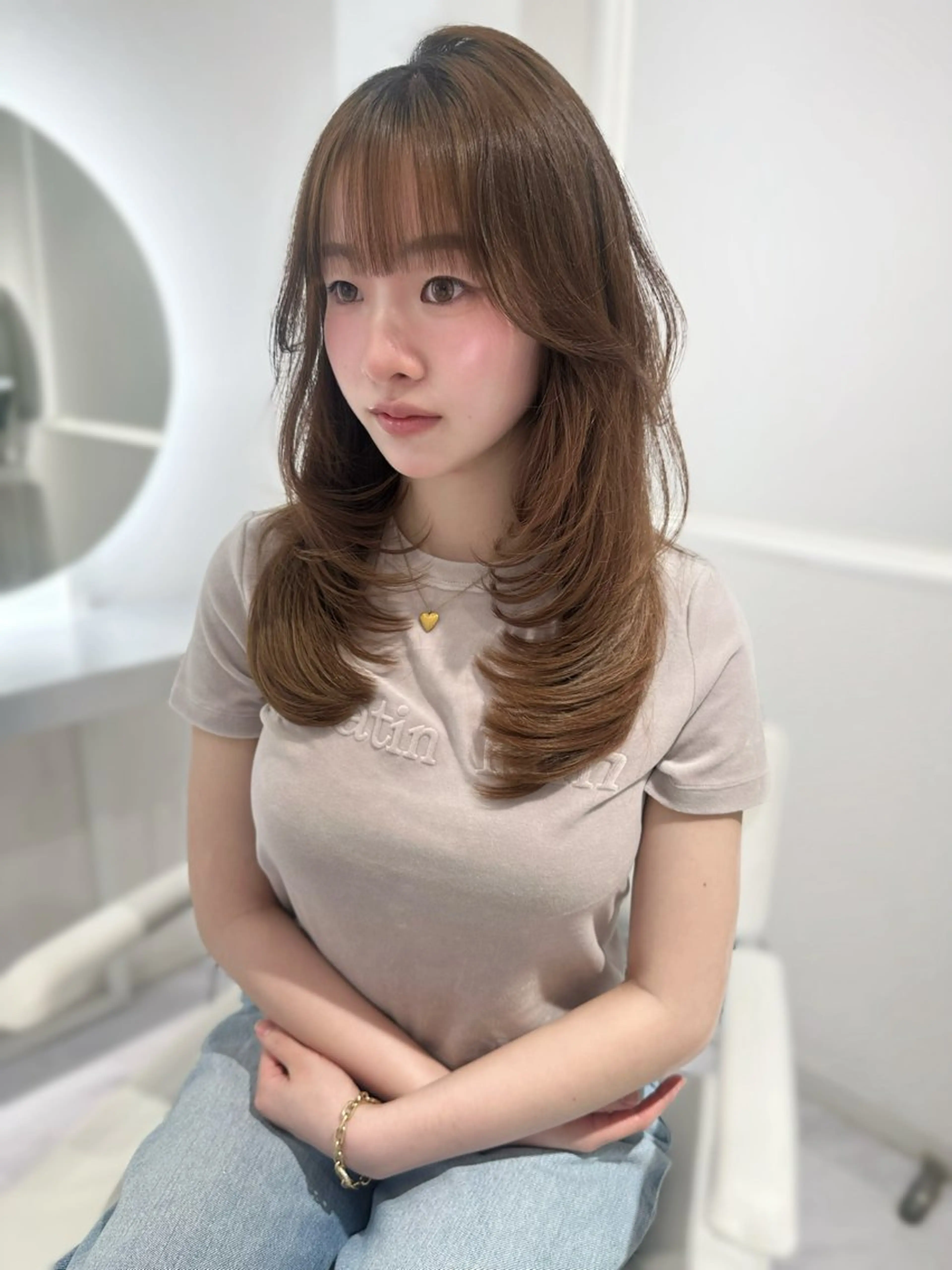 ミディアム 上野/韓国hair 🤍MOEKA🤍のヘアスタイル