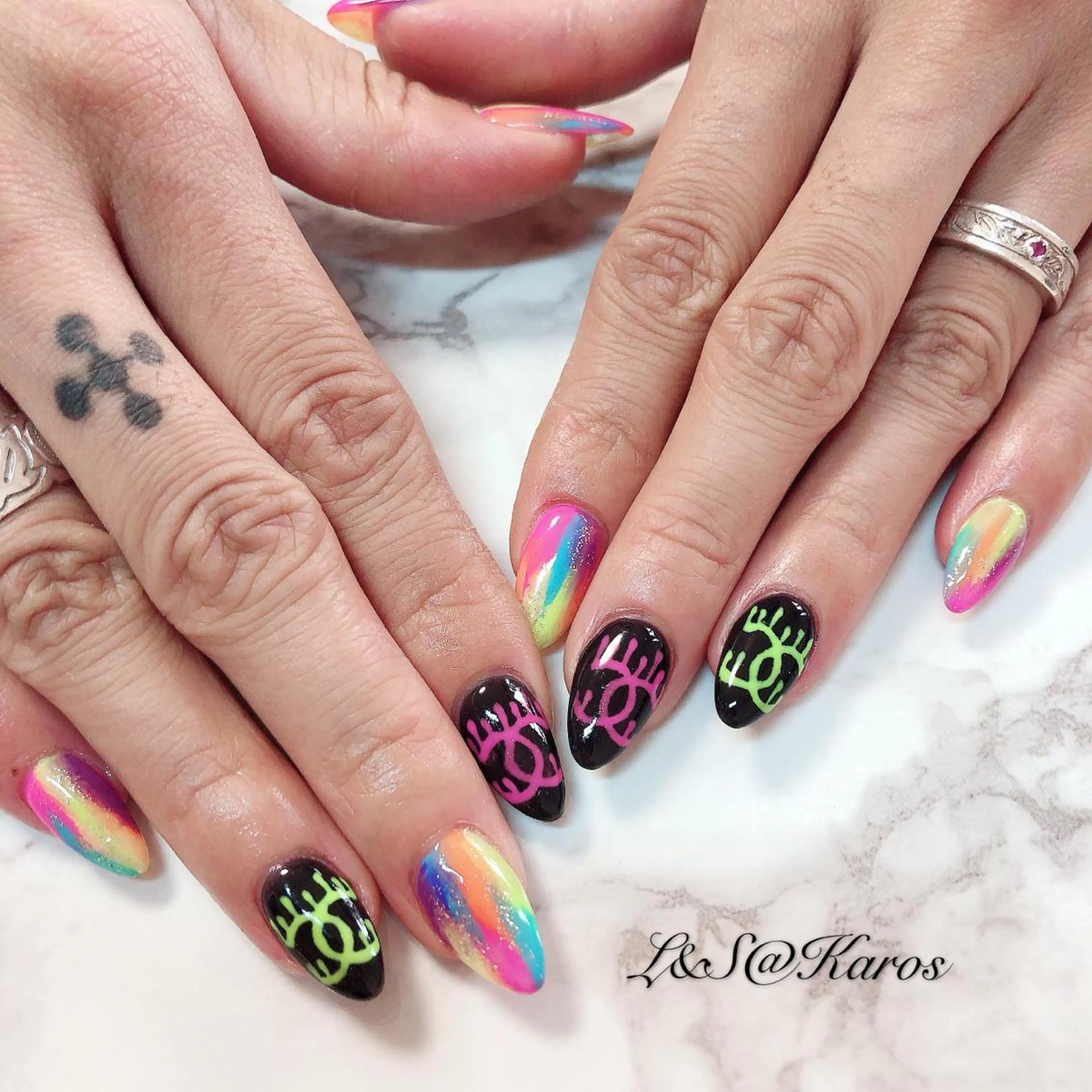 ネイル ハンドネイル L&S@Karos所属・L&S@ Karosのネイルデザイン