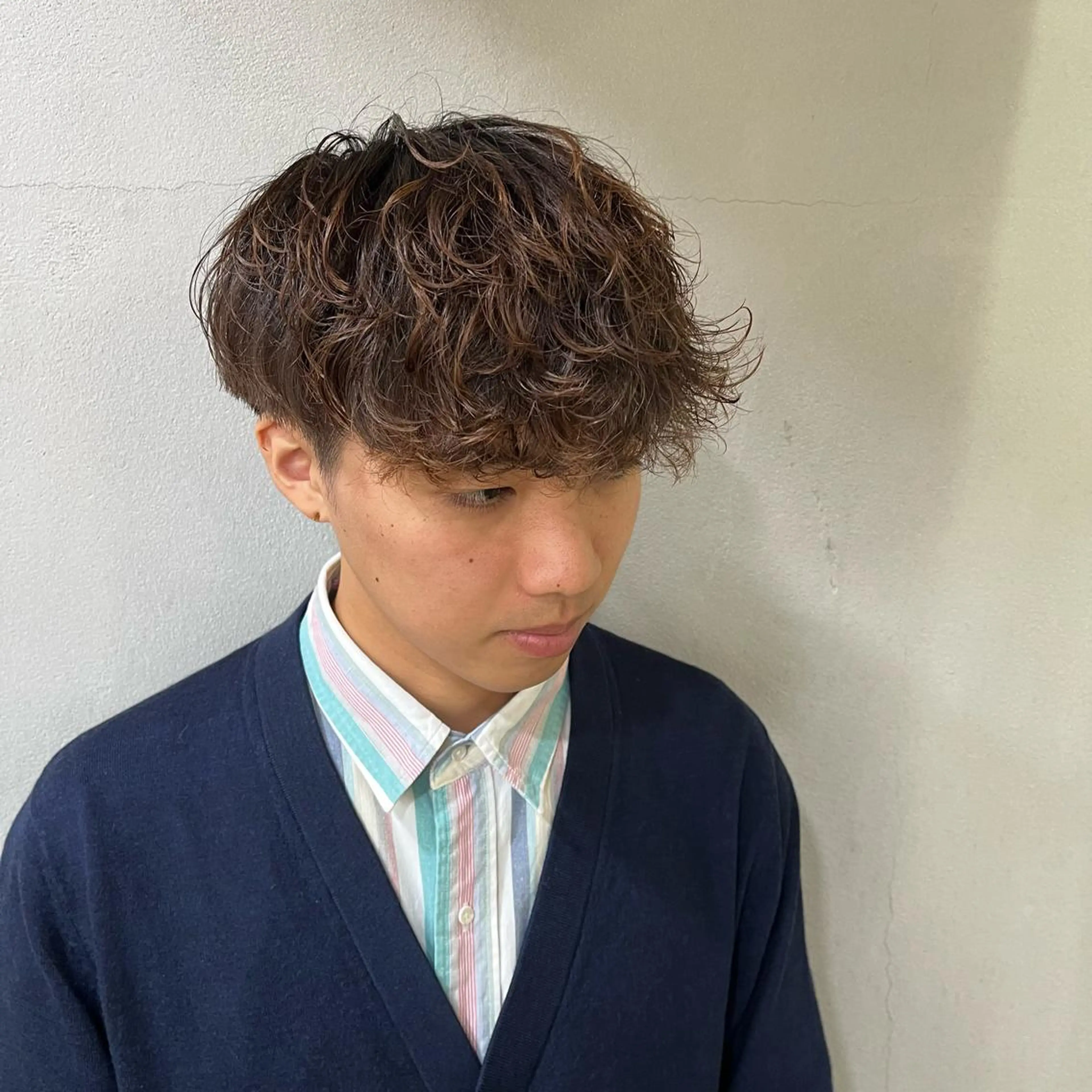 メンズ アキト/ メンズ/透明感暗髪のヘアスタイル