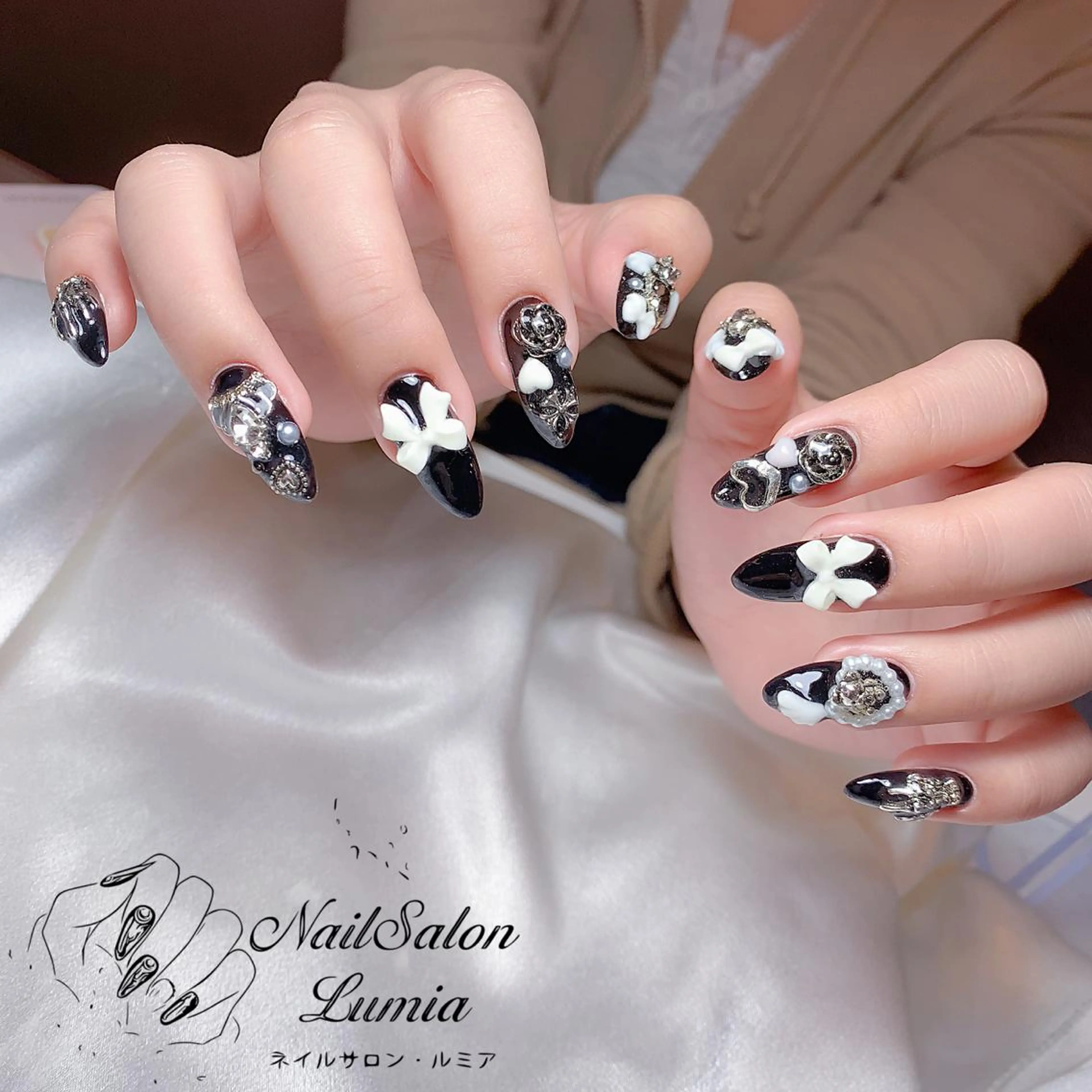 ネイル ハンドネイル ネイルサロン ルミア Lumia 店長のネイルデザイン