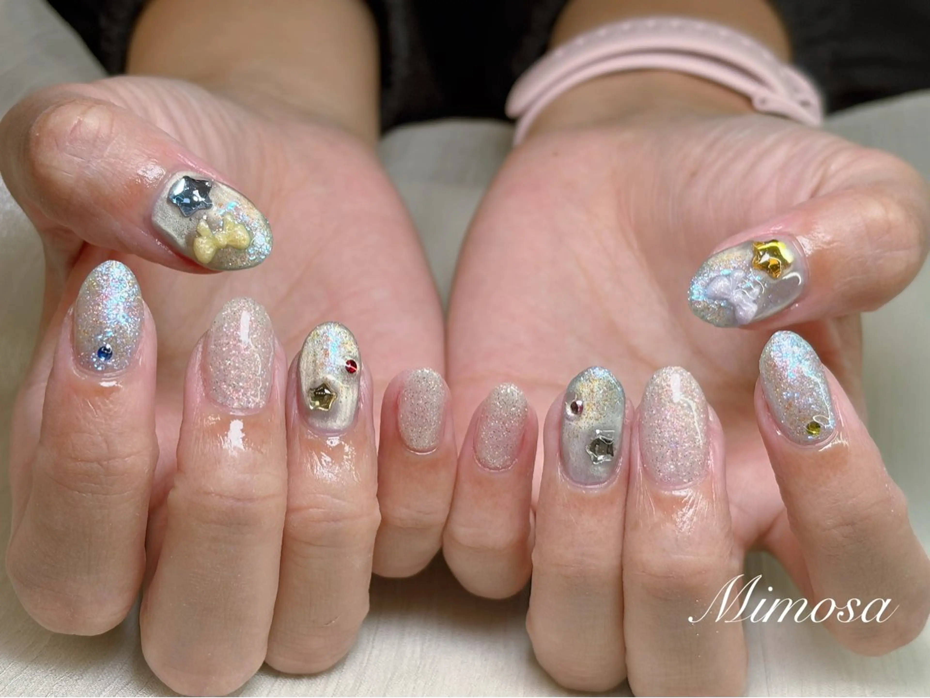 ネイル ハンドネイル 🫧Mimosa 吉祥寺のネイルデザイン