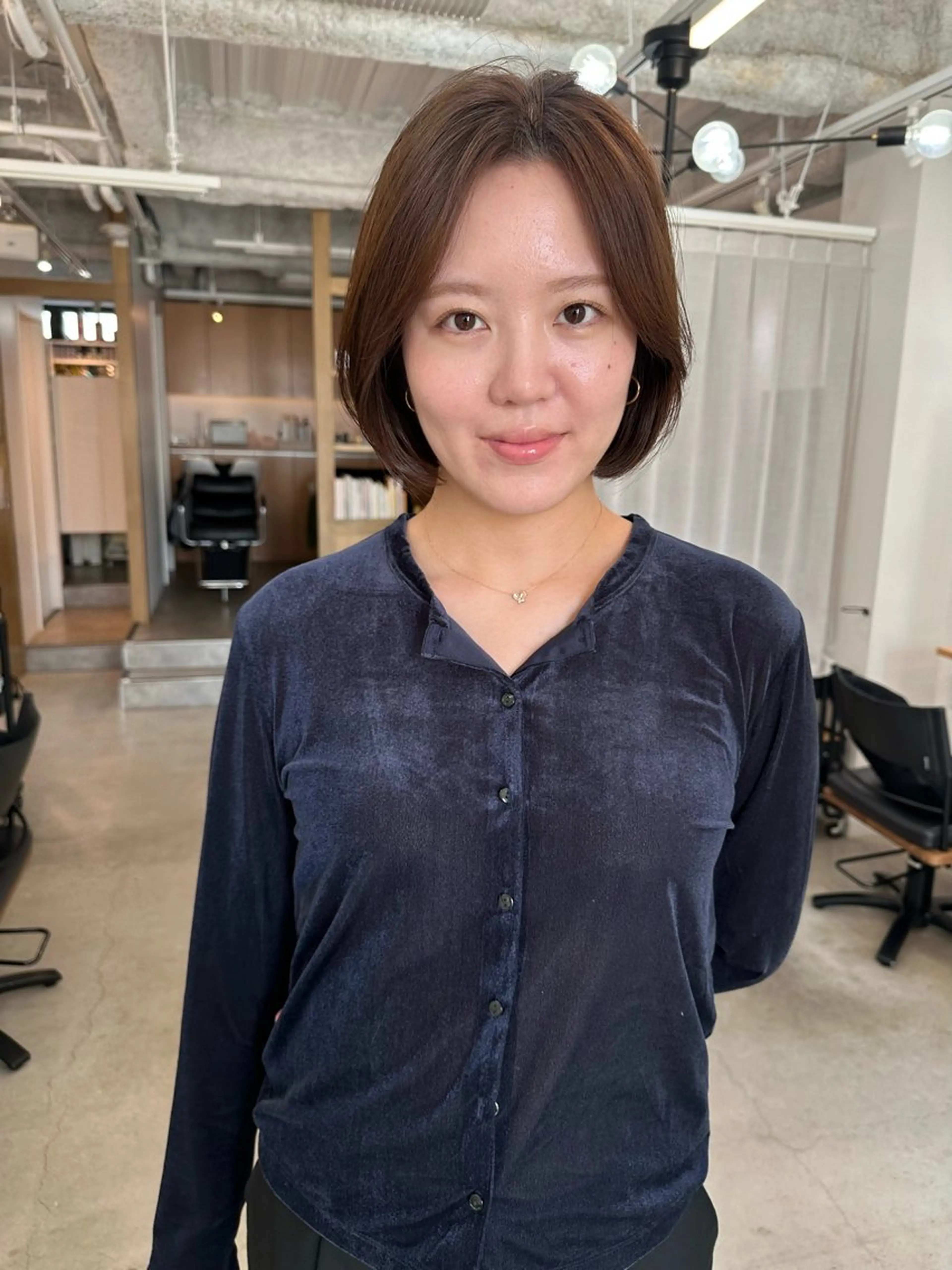 ショート カラー カット ヘアカラー トリートメント lelu所属・lelu / 佐々木のヘアスタイル