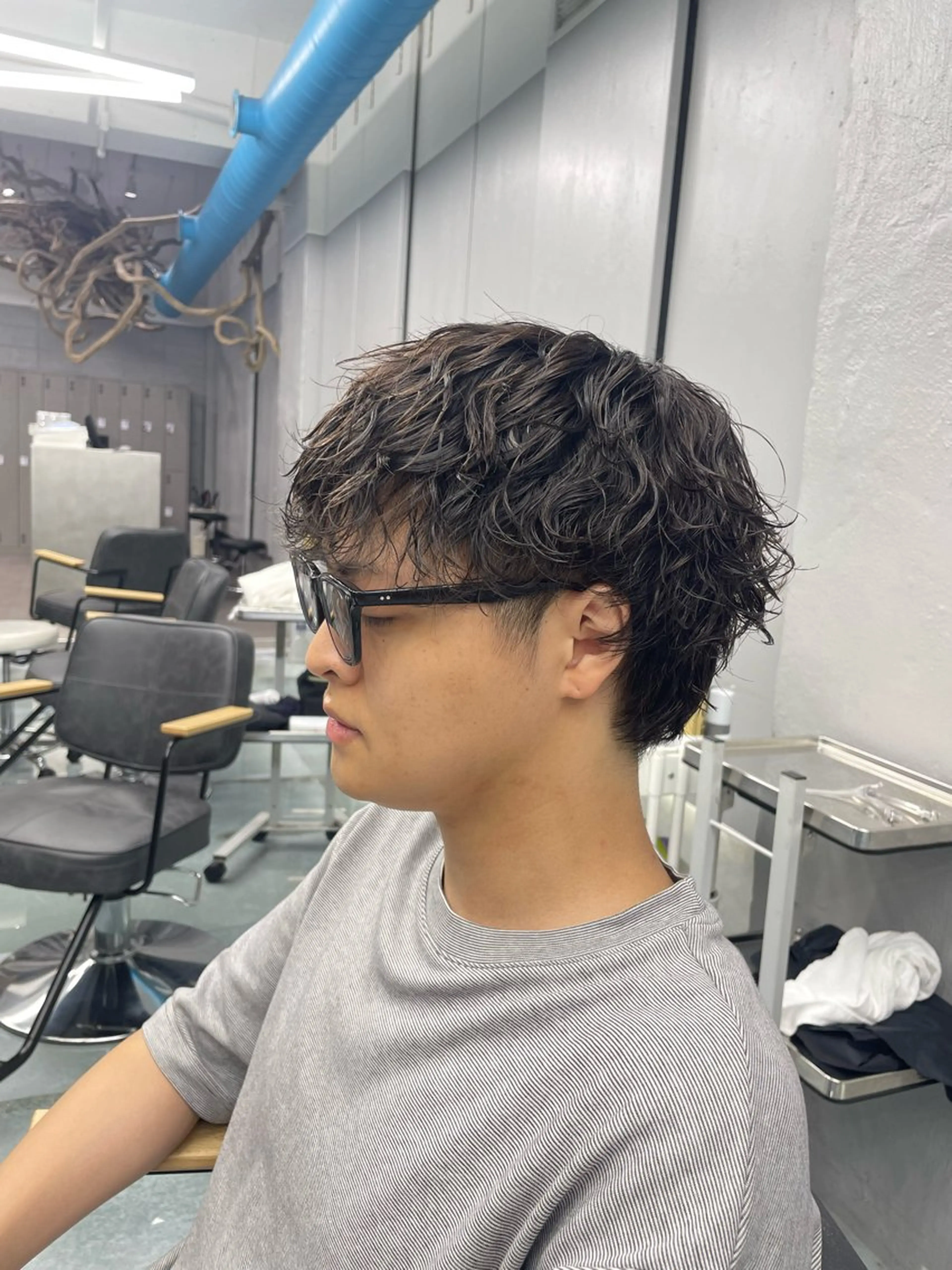 パーマ メンズ 🍃メンズヘア TAKUMI🍃のヘアスタイル