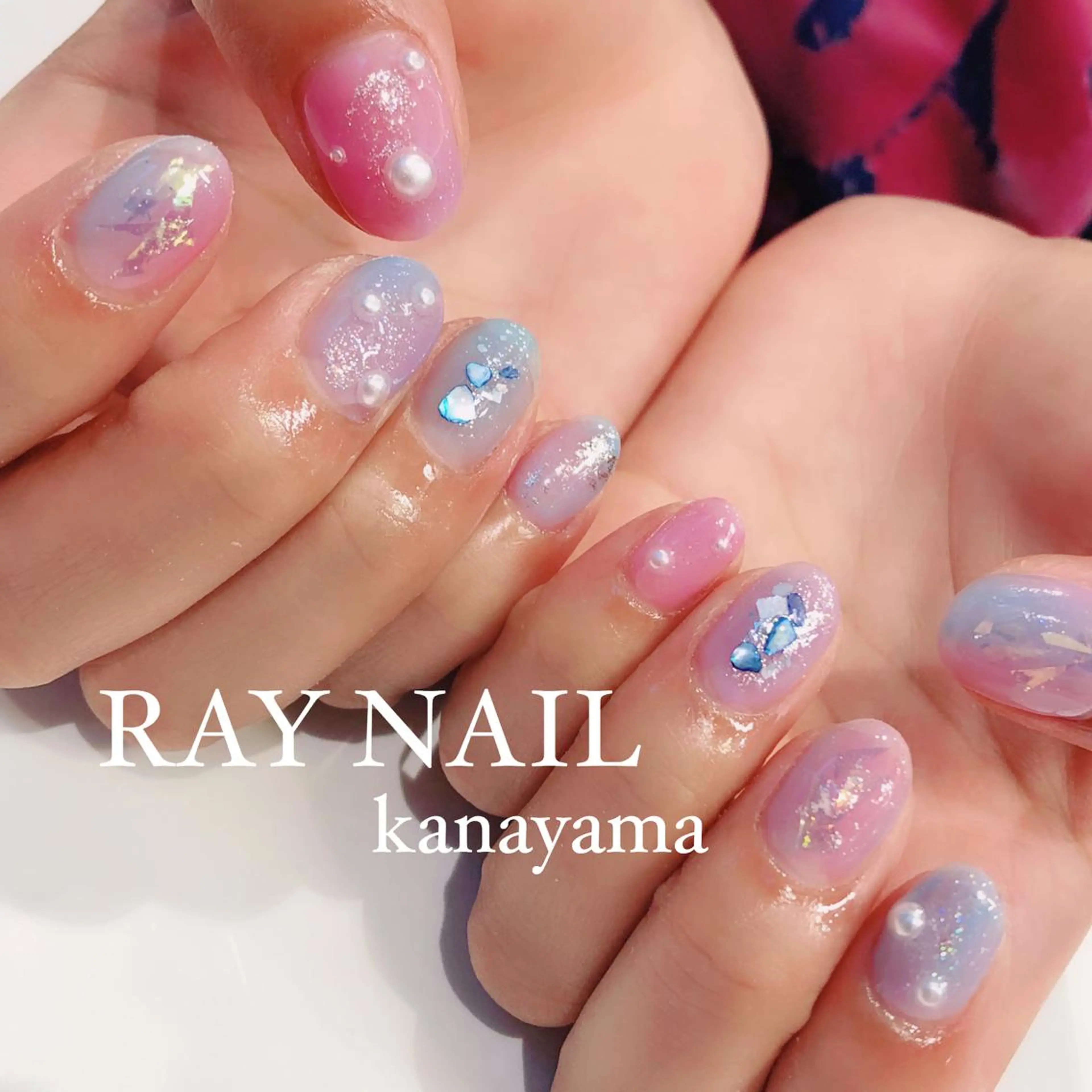 ネイル ニュアンスネイル Arowa 伊田のネイルデザイン