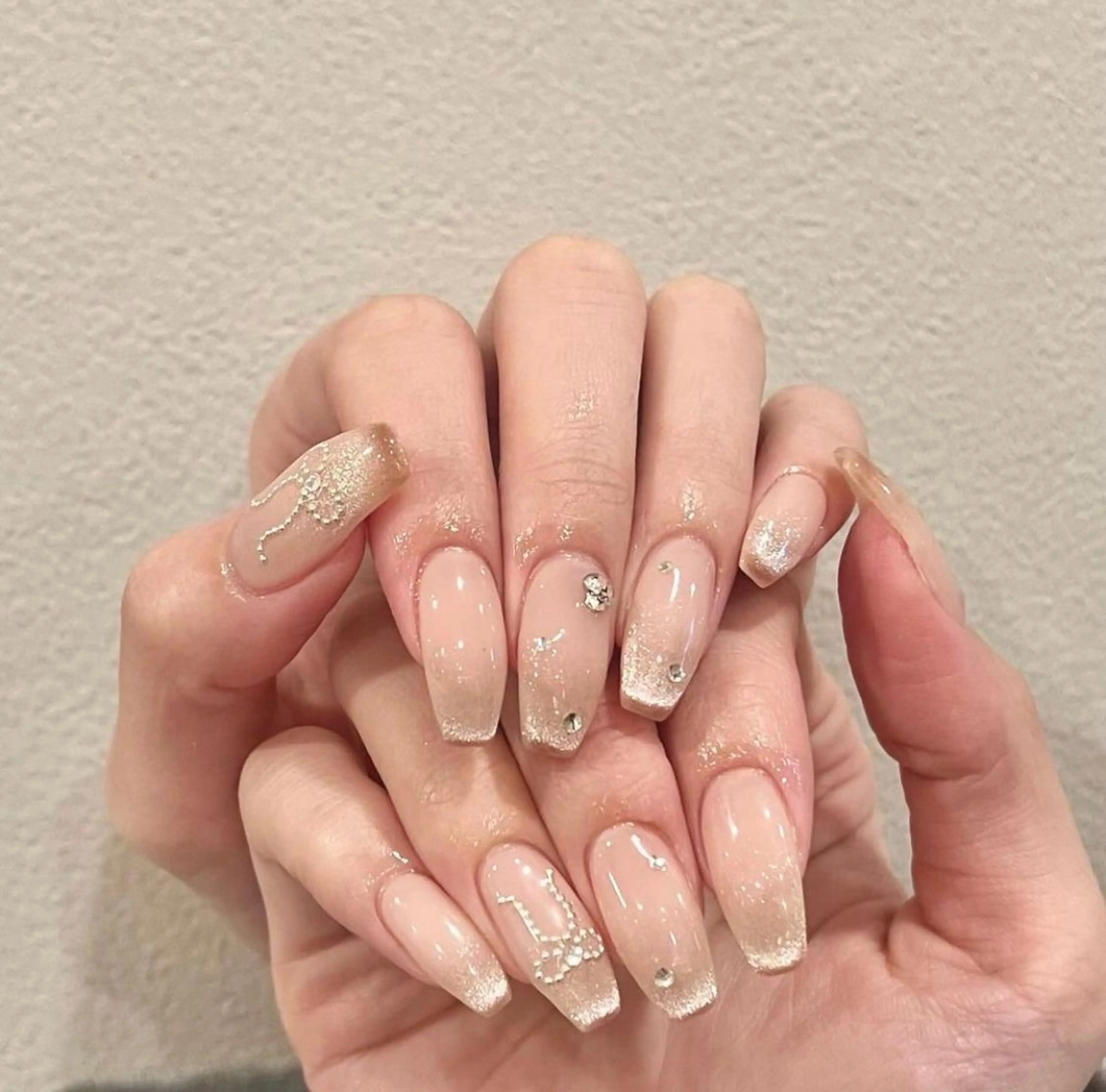 ネイル 韓国ネイル 持ち込み ハンドネイル EMI ANA.CHUOのネイルデザイン