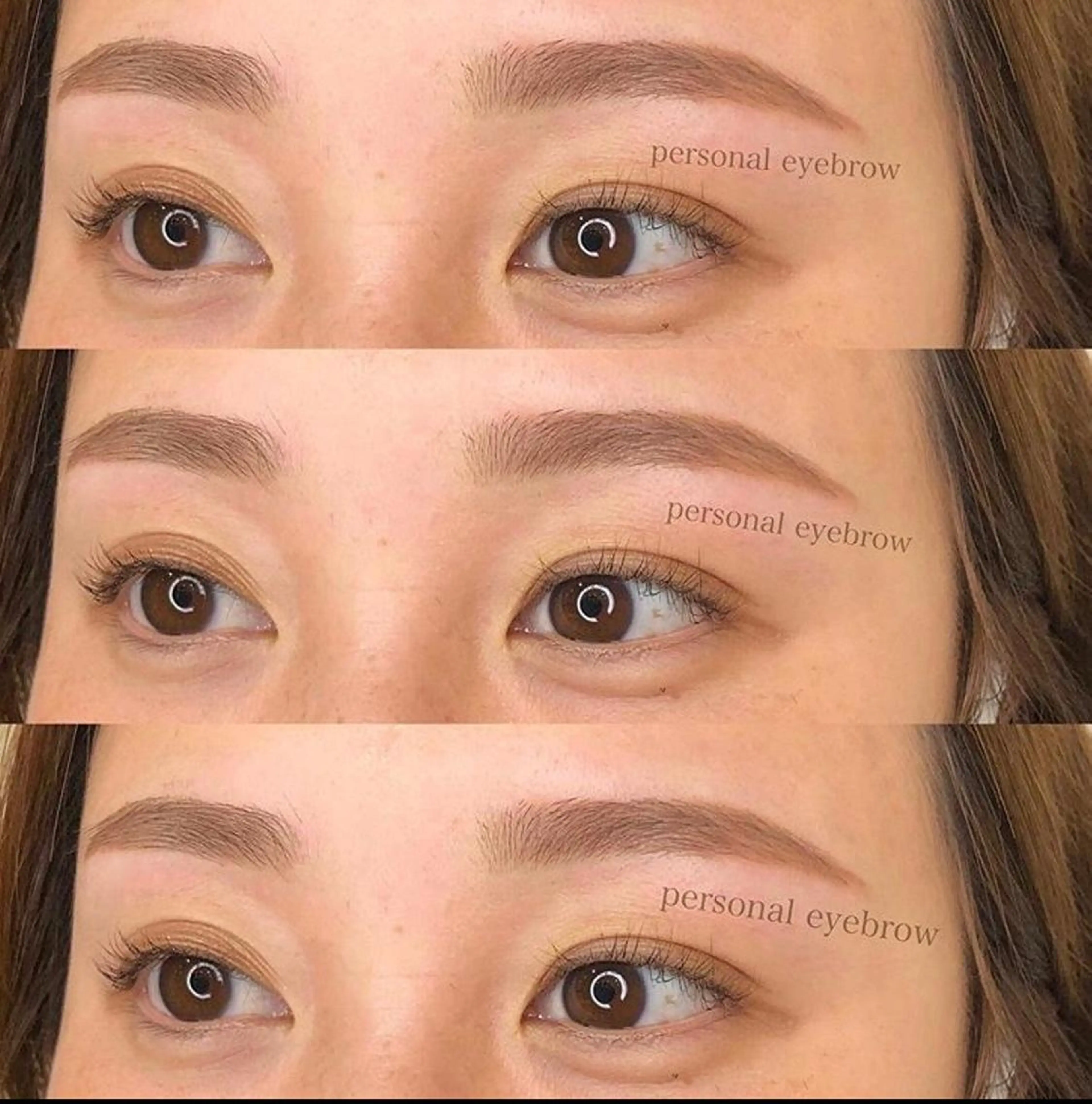 【人気美眉menu】パーソナルアイブロウ⭐️刺激の少ない眉wax/黄金比率/似合わせ眉へ⭐️の写真