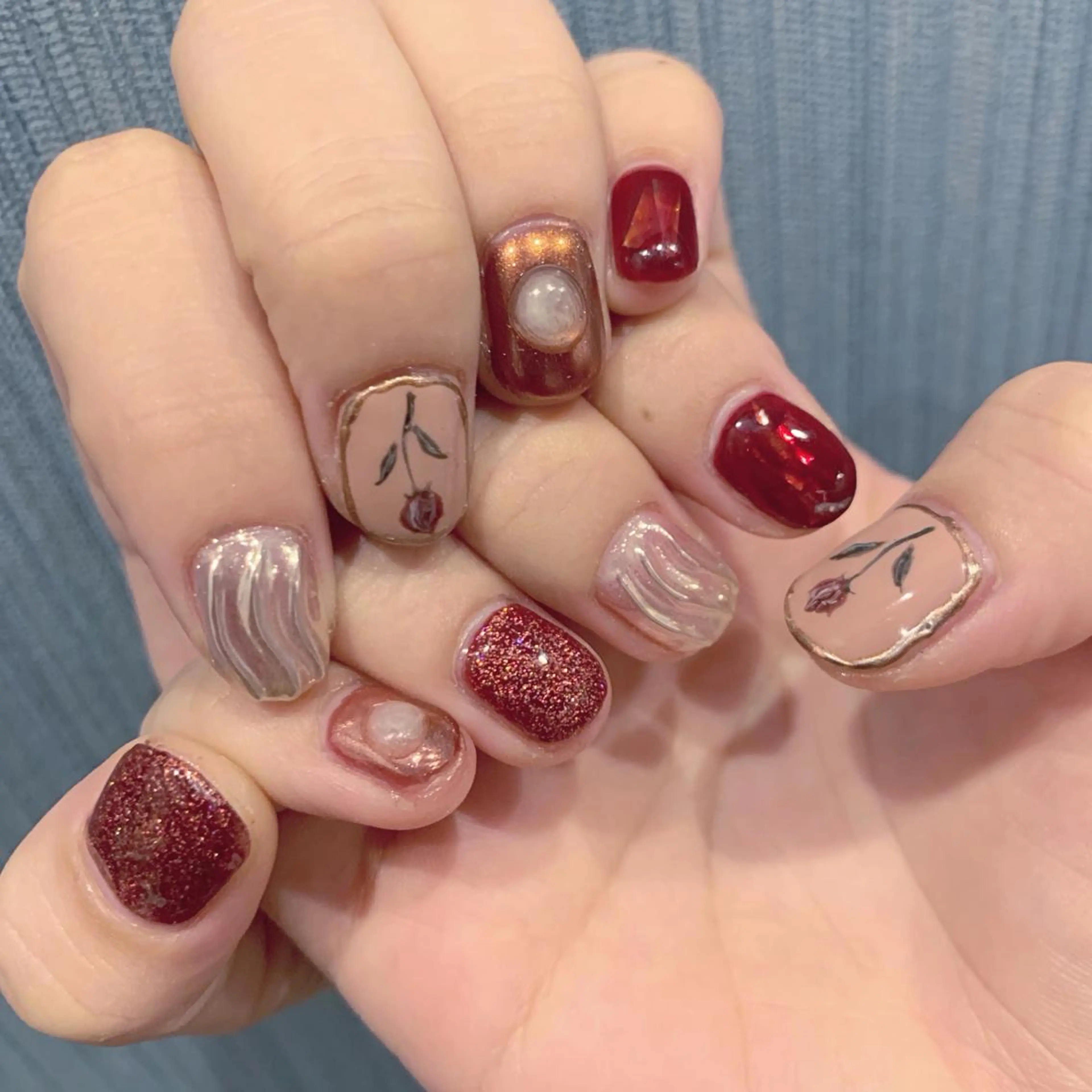 ネイル ヤマダ サクラのヘアスタイル