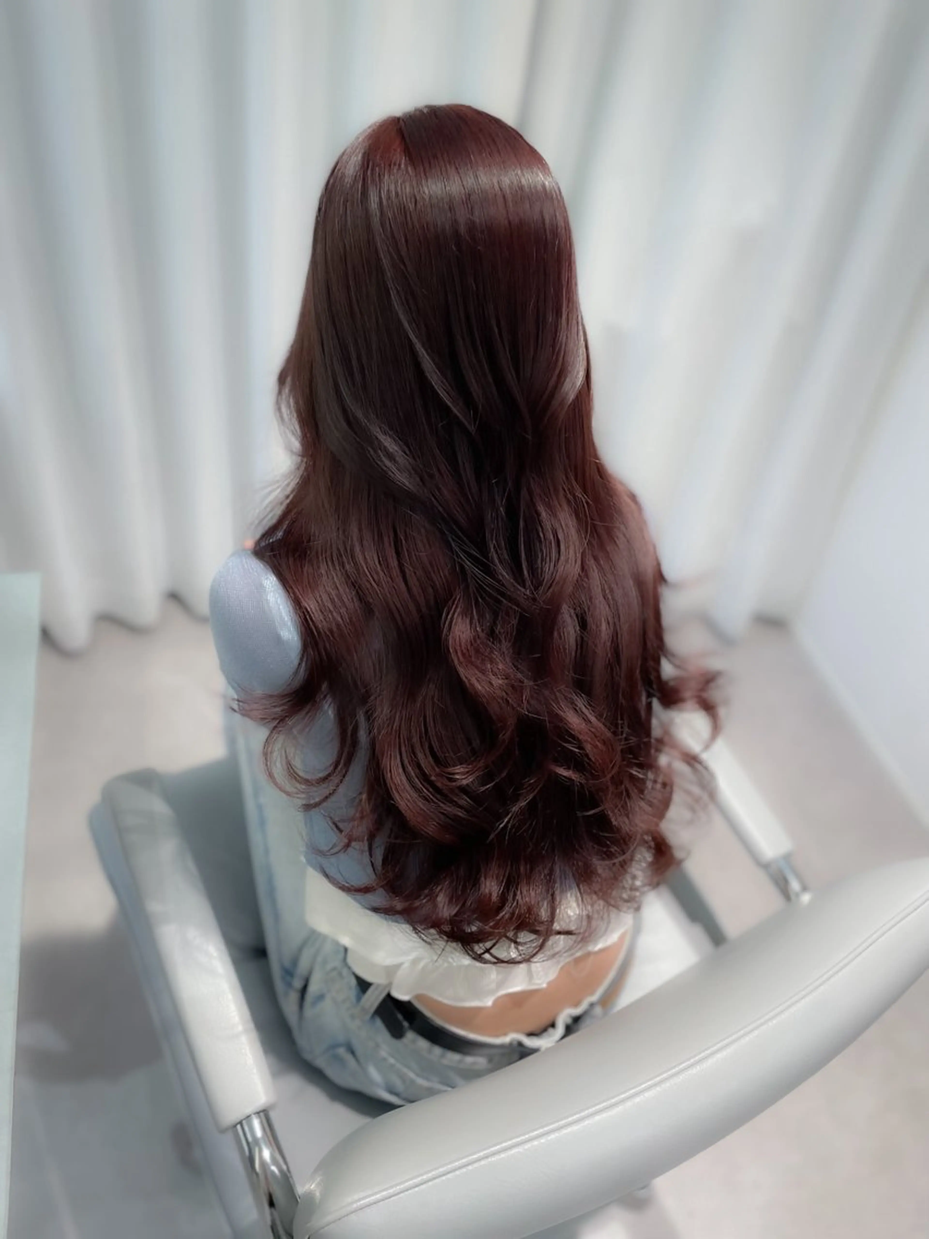 韓国風カット＋プレミアムカラー＋髪質改善トリートメントの写真