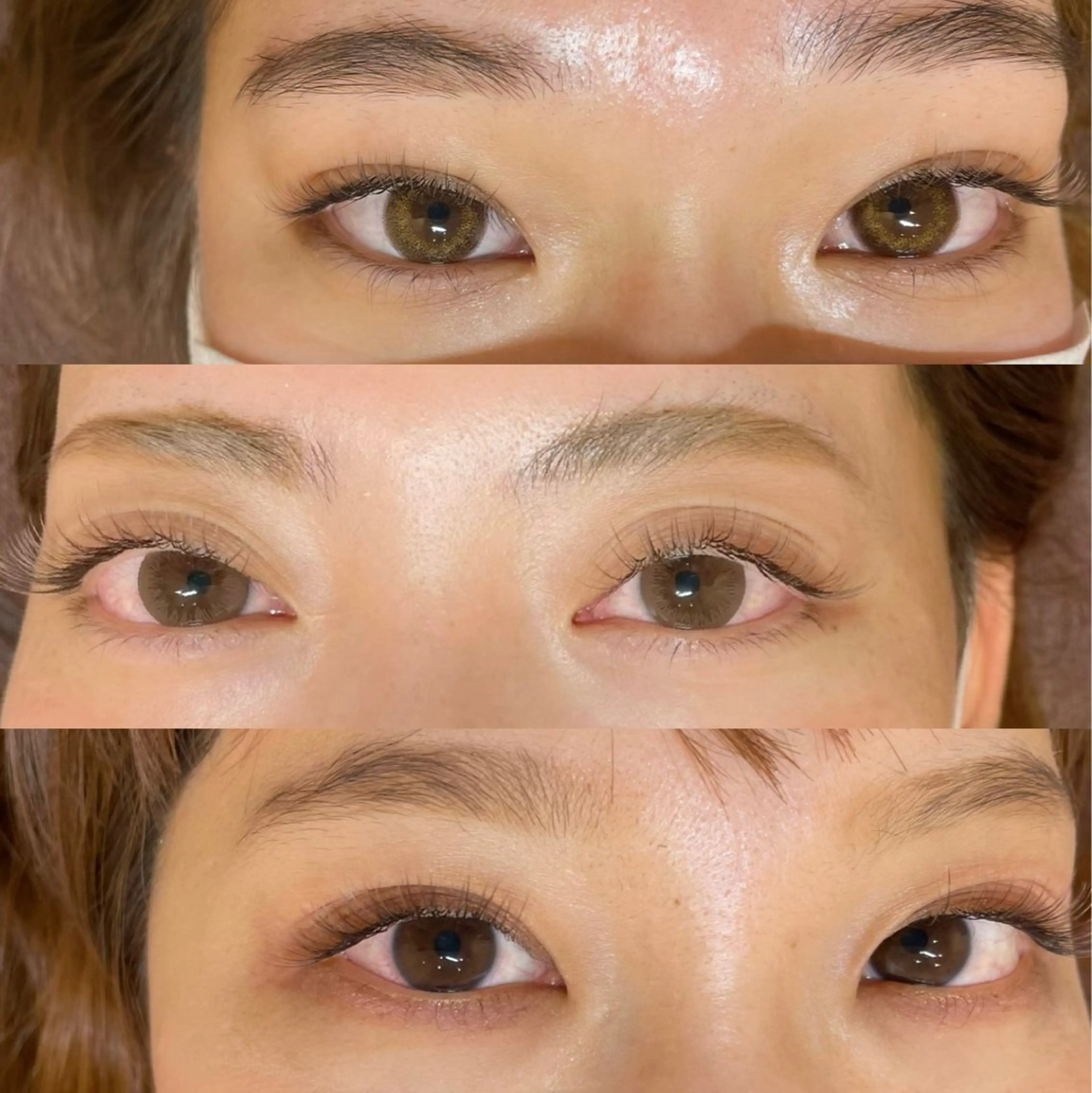 マツエク・マツパ 付け放題 カラーマツエク フラットラッシュ GO TODAY SHAiRE SALON 池袋luminis所属・KITAZUMI MAYUのマツエク・マツパデザイン