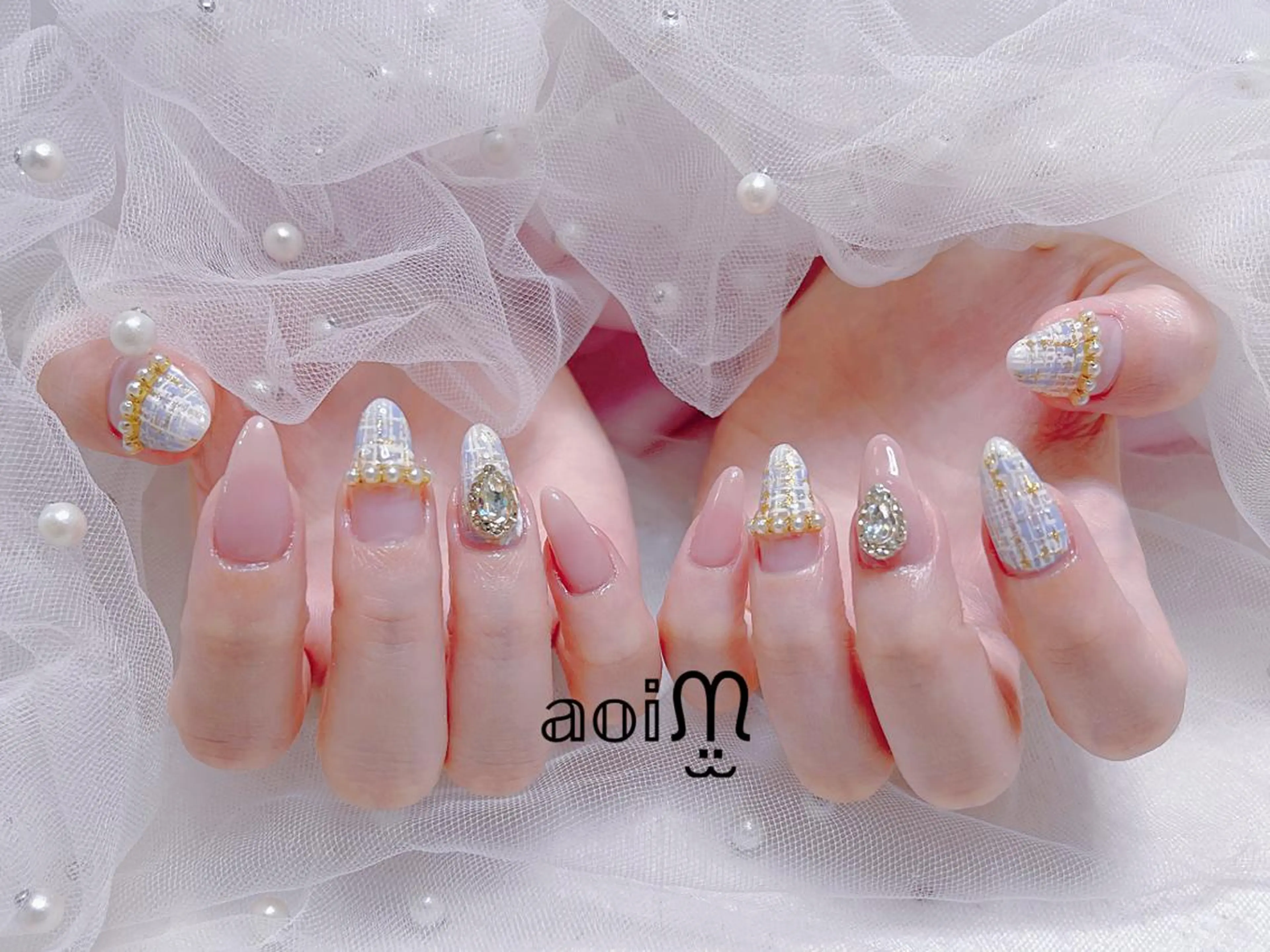 ネイル 葵うさぎ所属・葵うさぎ AIのネイルデザイン