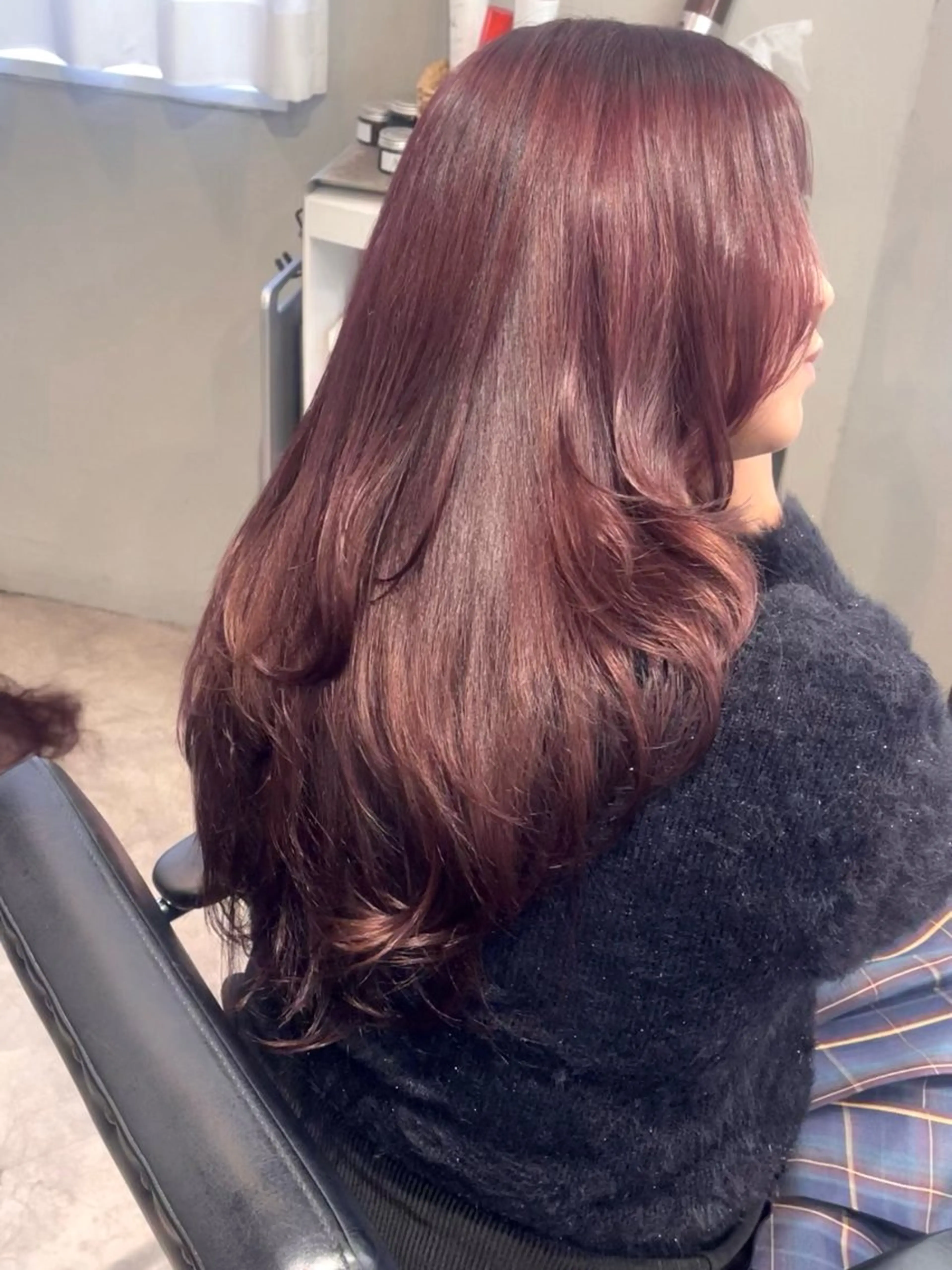 ロング カラー AMI Hair Supply所属・YUSUKE レイヤーカットカラーのヘアスタイル