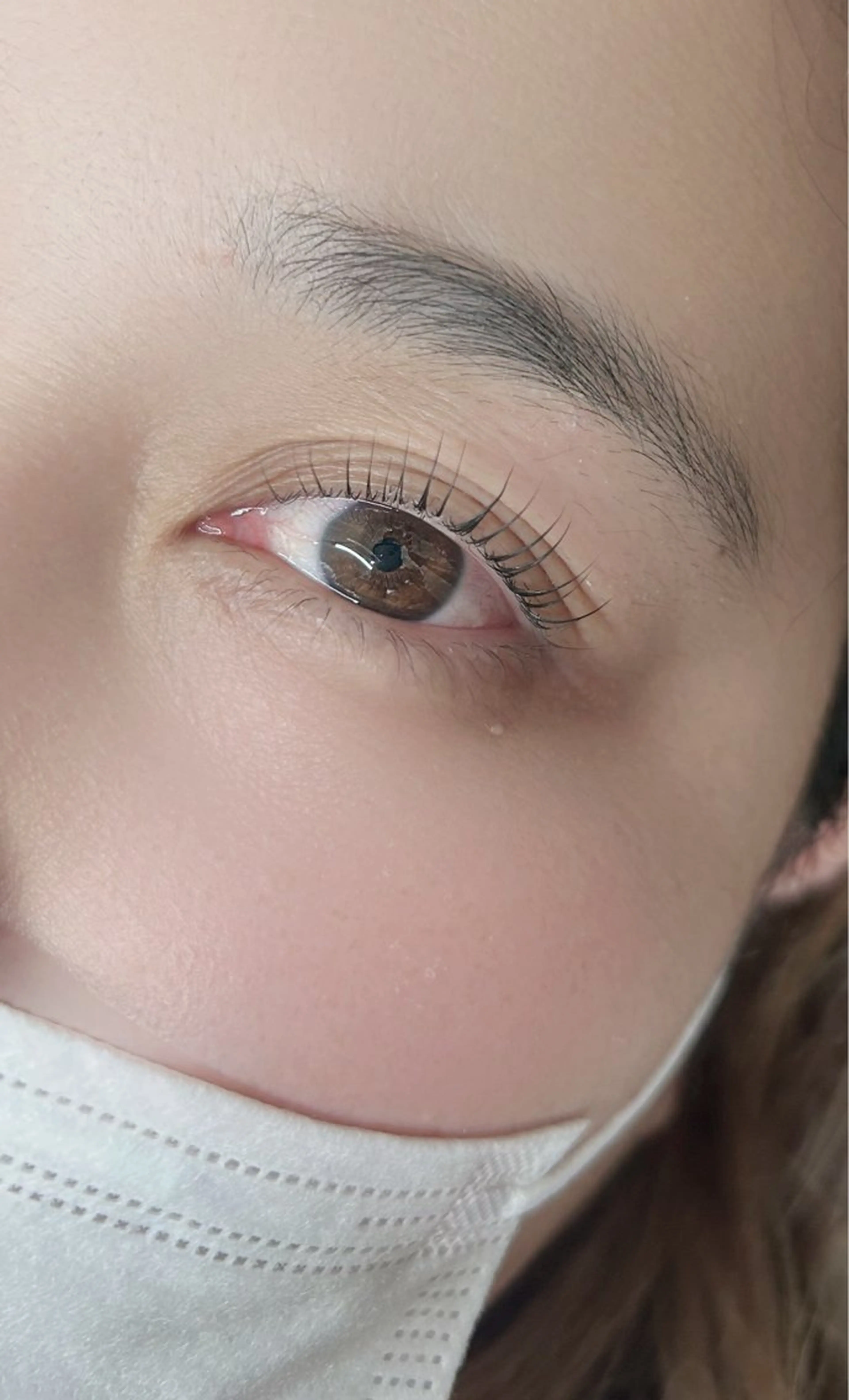 上まつ毛　ダメージレスまつ毛パーマ（ケラチンTr付）➕束感仕上げ🌟　一日、お一人様限定割引🈹の写真