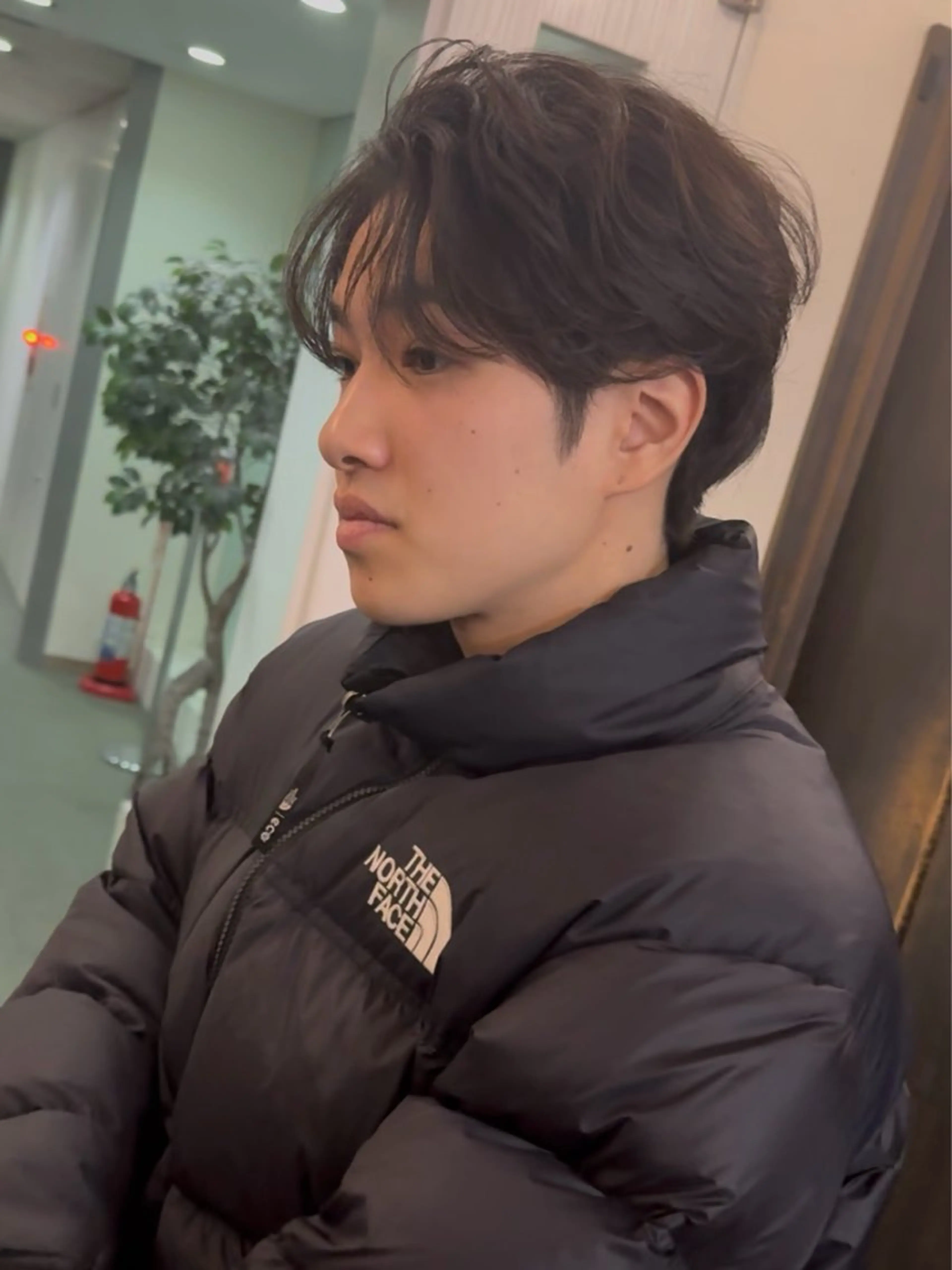 カット＋毛流れパーマ＋トリートメントの写真