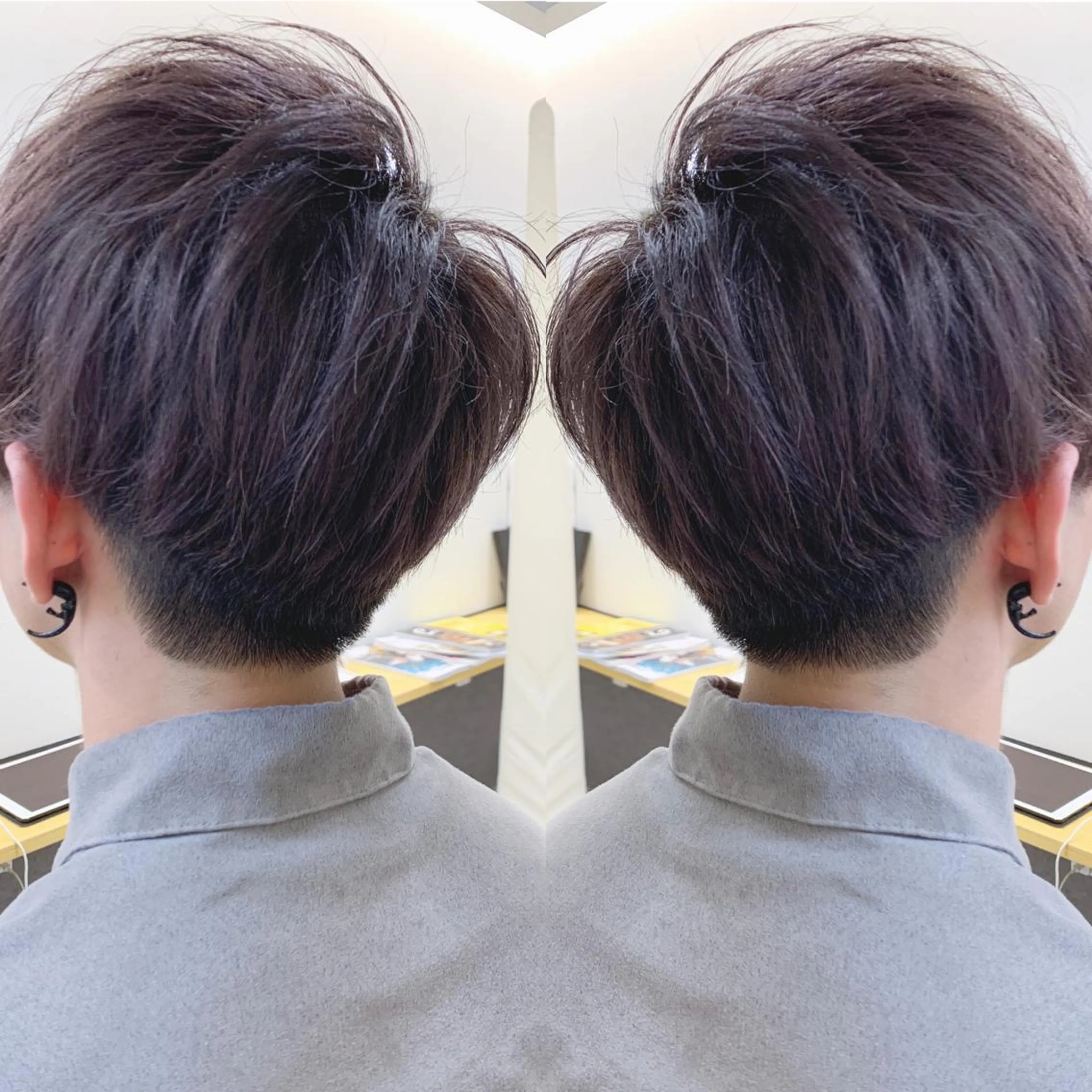 ショート カット ヘアカラー H所属・H (エイチ) 烏丸御池店のヘアスタイル