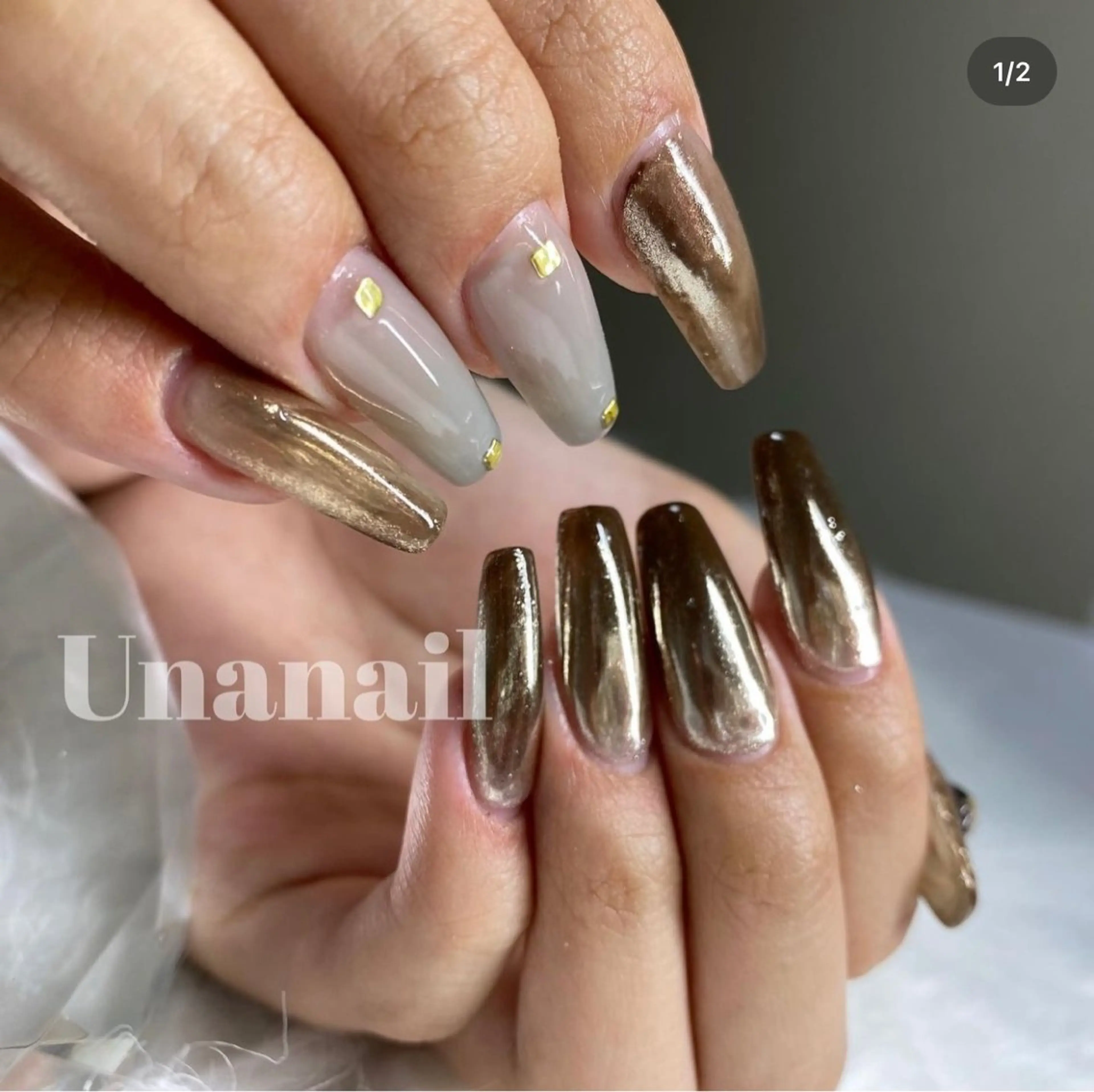 ネイル ハンドネイル una nail salonのネイルデザイン