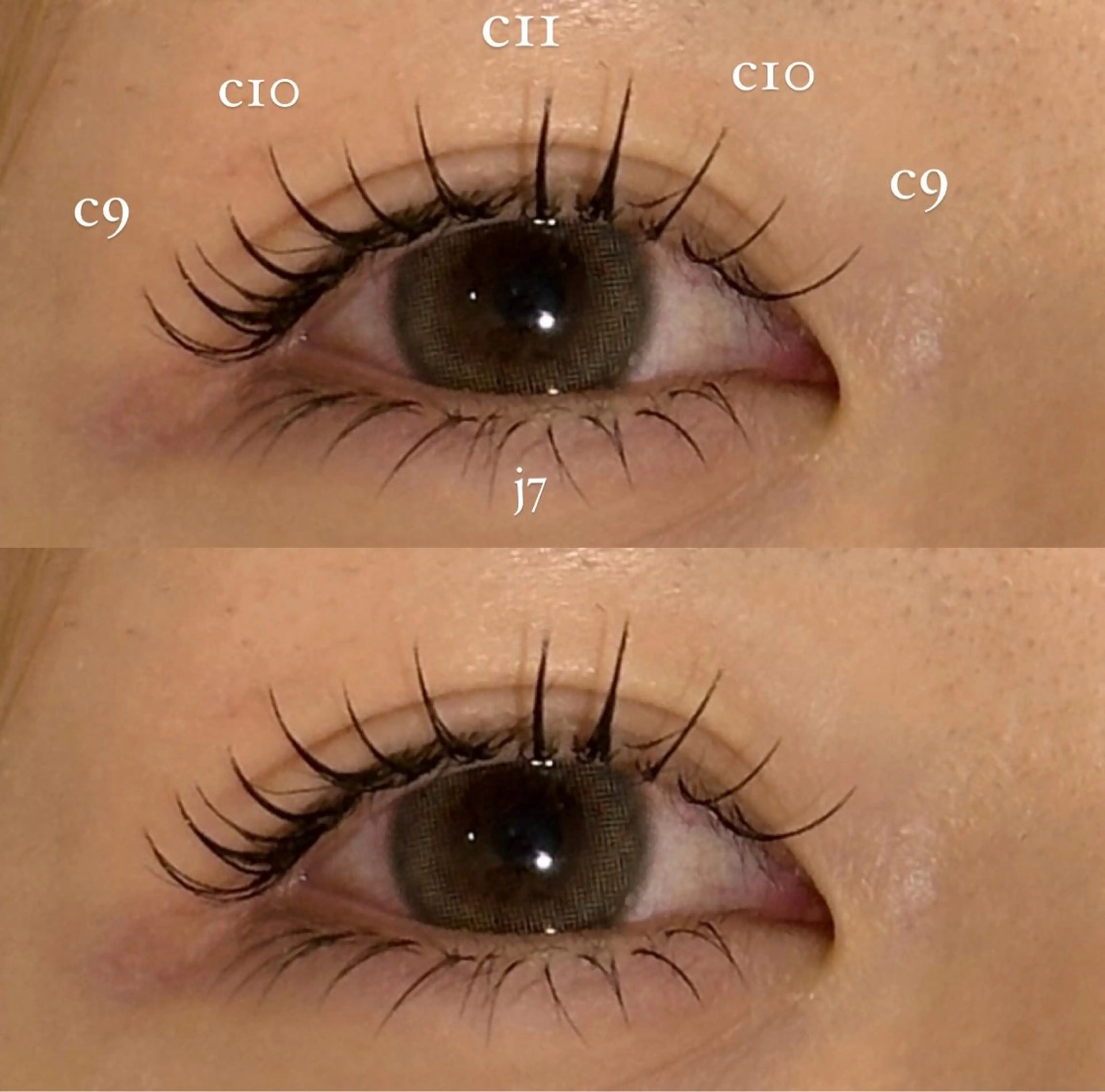 マツエク・マツパ マツエク NORA hinataのマツエク・マツパデザイン