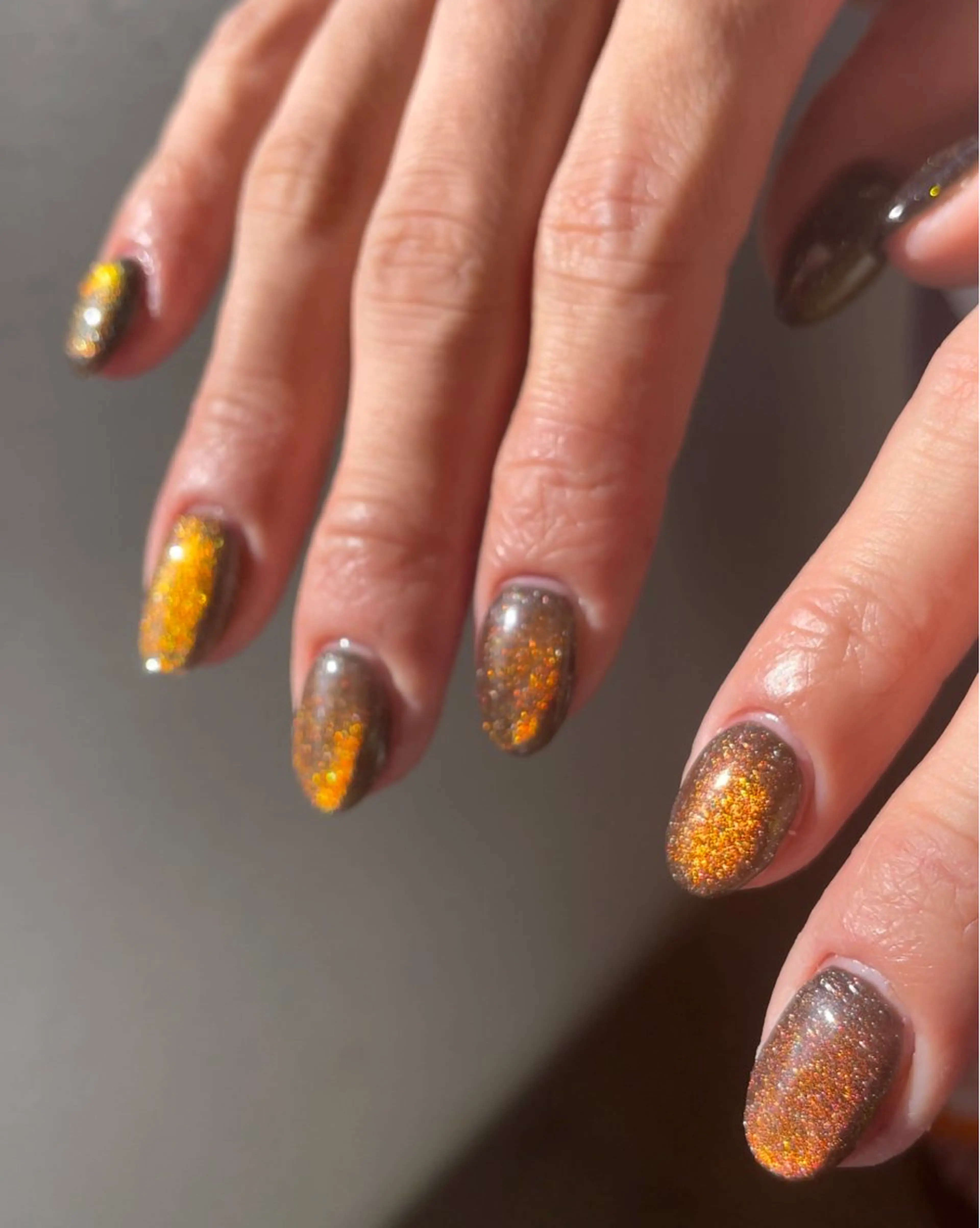 ネイル 氷ネイル・うるうるネイル マグネットネイル ニュアンスネイル Ri-e's nailのネイルデザイン