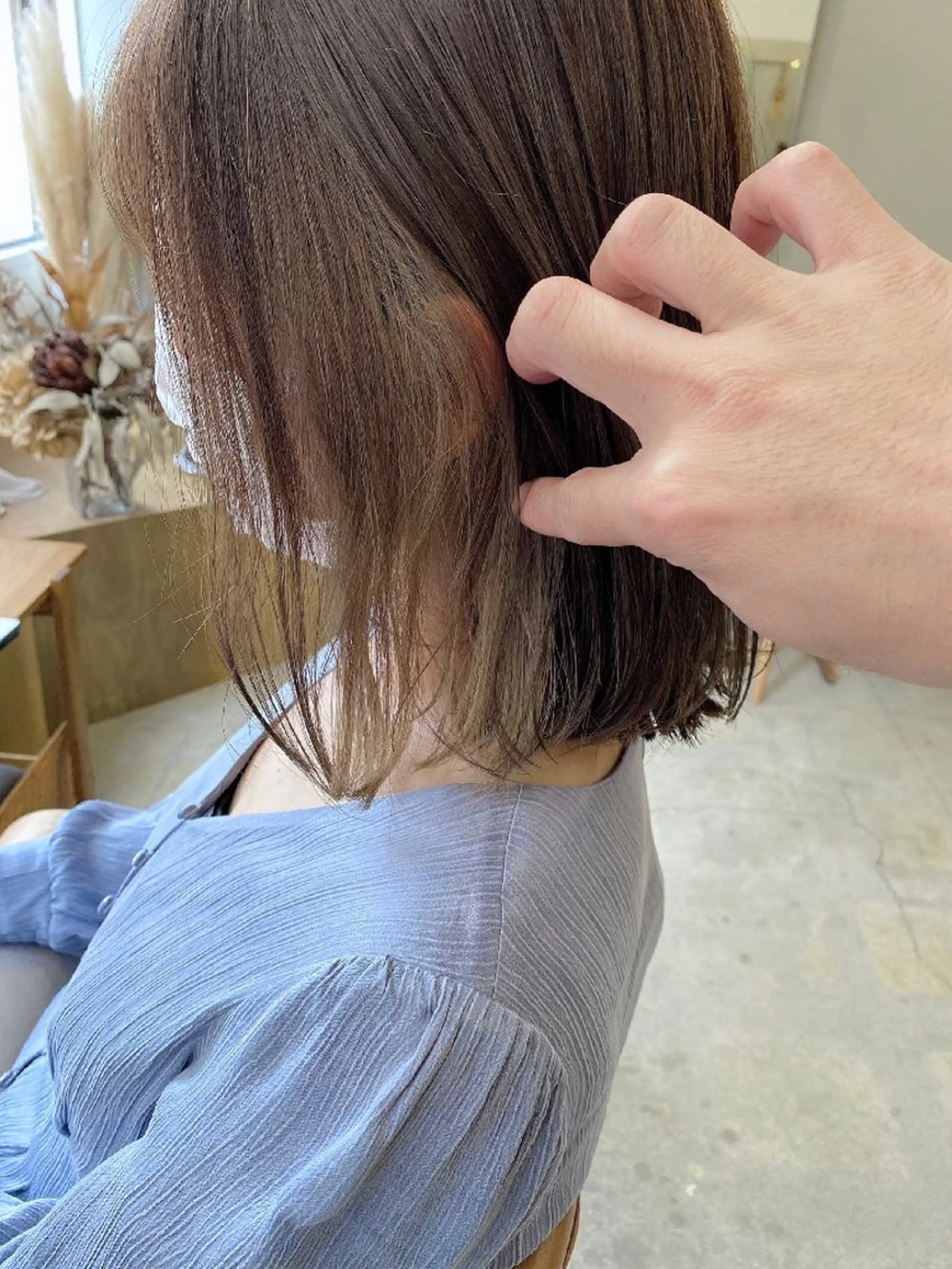 カラー 🌸花屋併設🌸石垣 友基のヘアスタイル