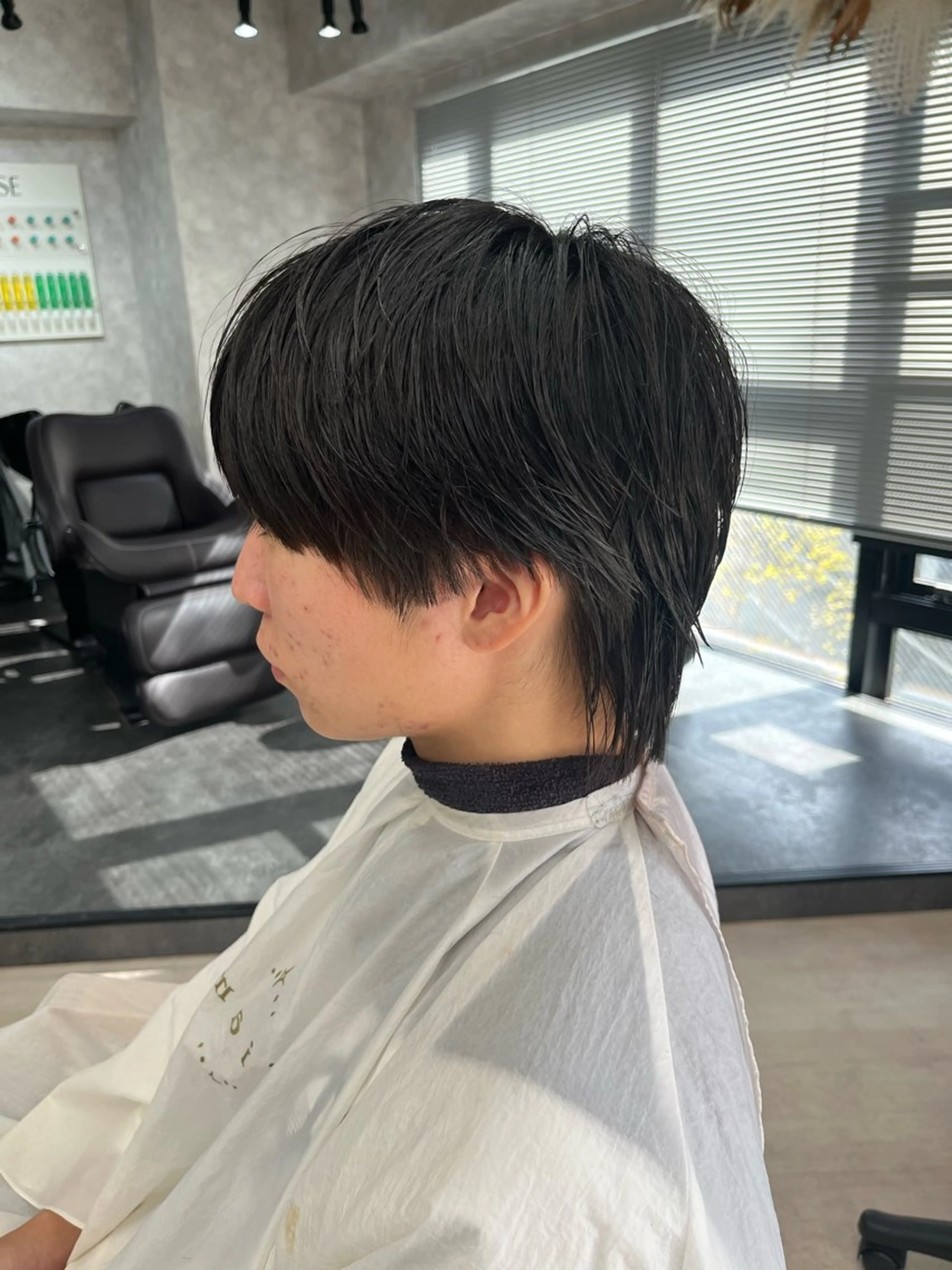 ミディアム メンズ カット メンズパーマ特化 🔥韓国ヘア職人🔥のヘアスタイル