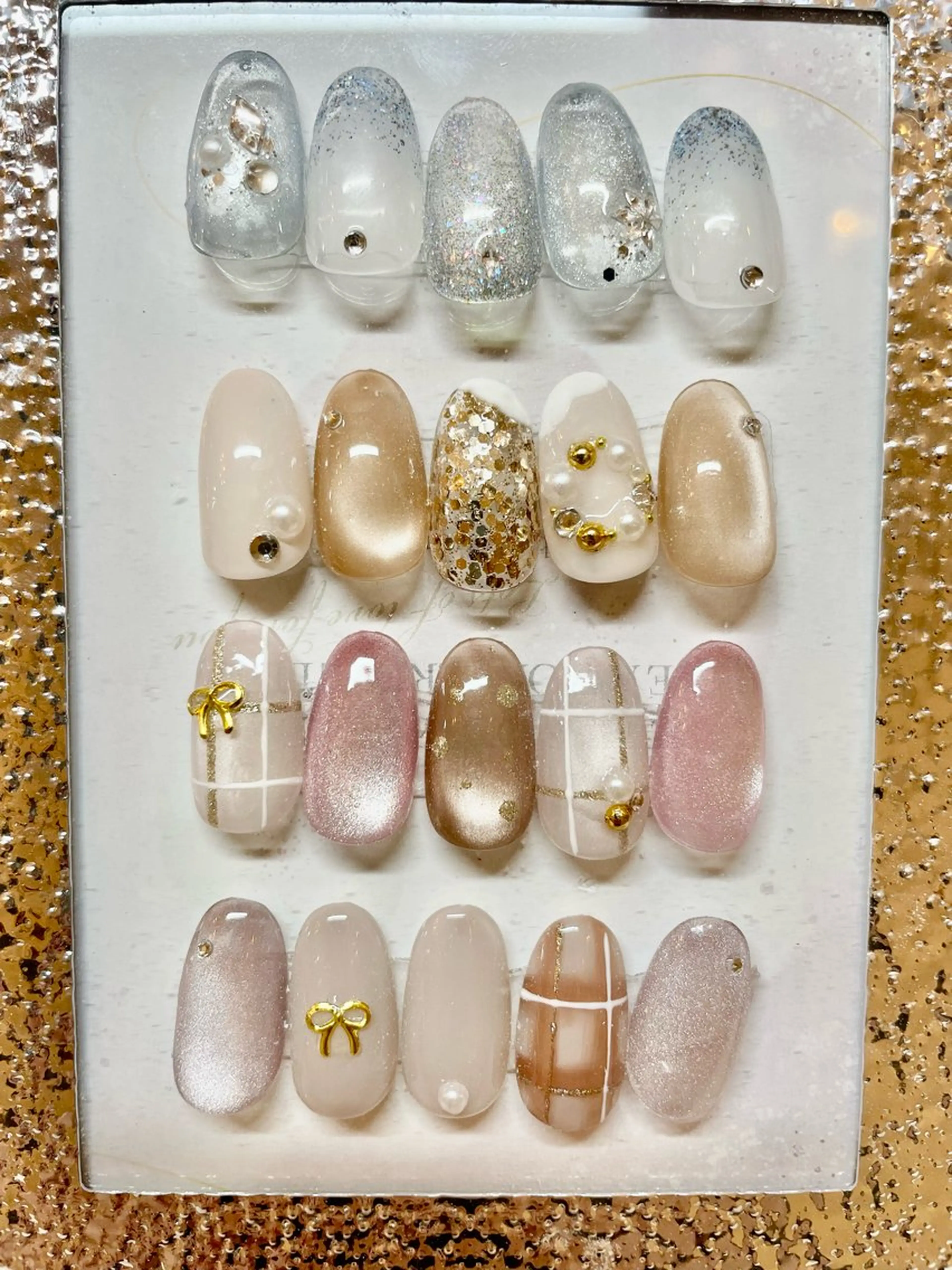 【オフ無料】クリスマスネイルの写真