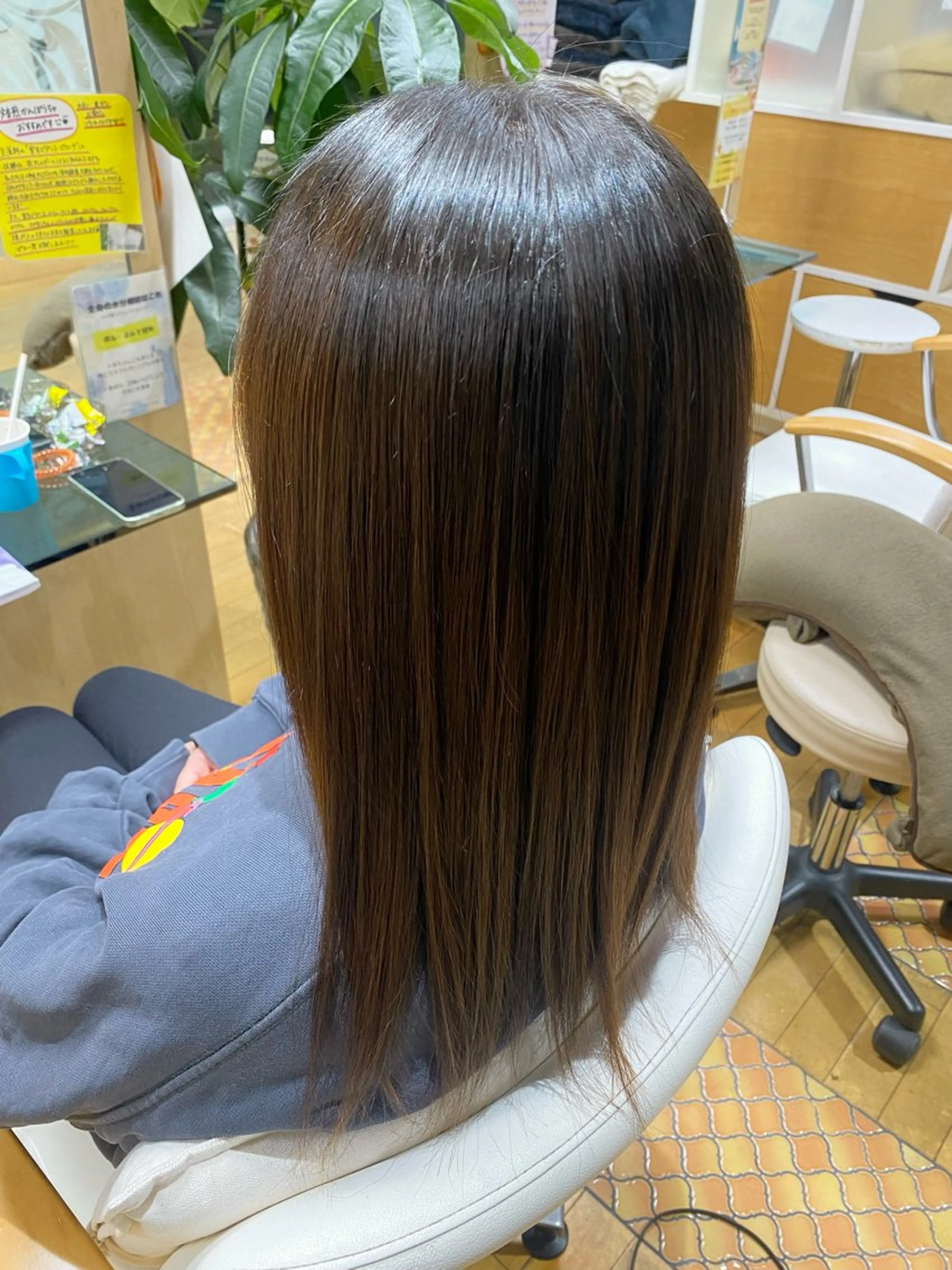 セミロング I's hair NUBOU所属・小守林 蘭のヘアスタイル