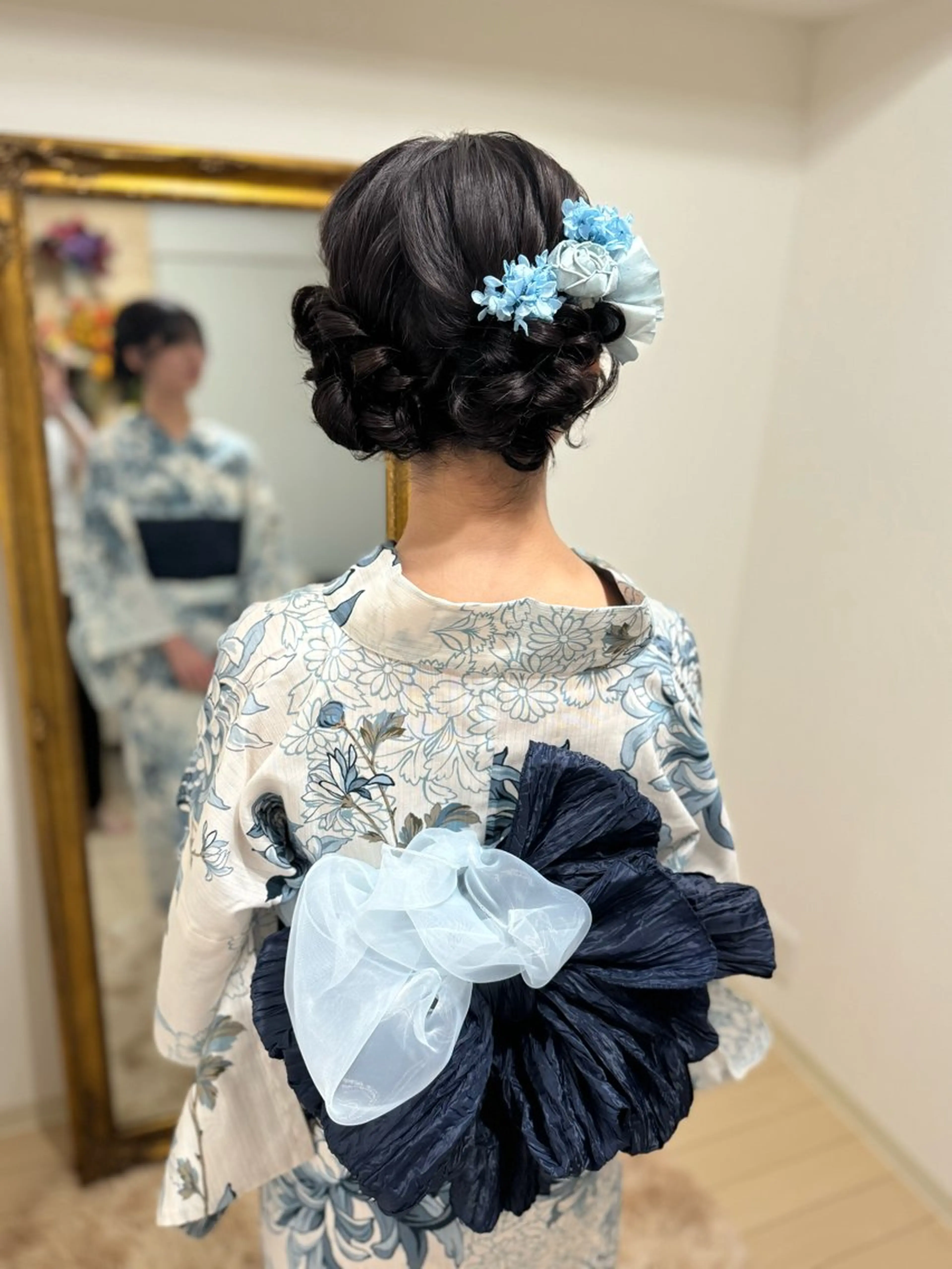 ヘアアレンジ 着付け 鷲見 望のヘアスタイル